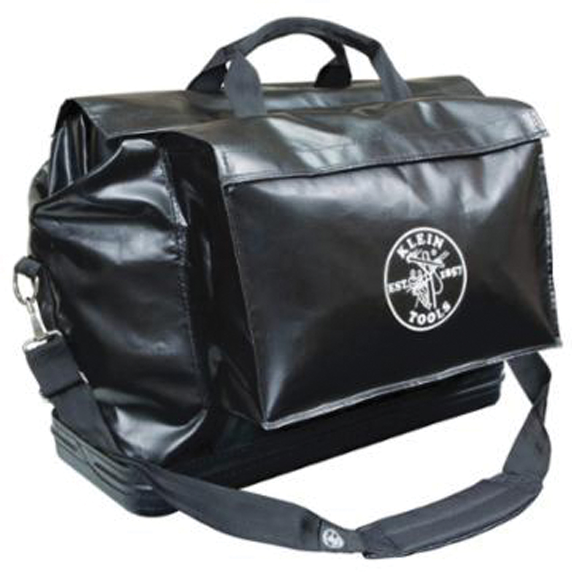 Sac d'équipement, Vinyle, 2 pochettes, Noir