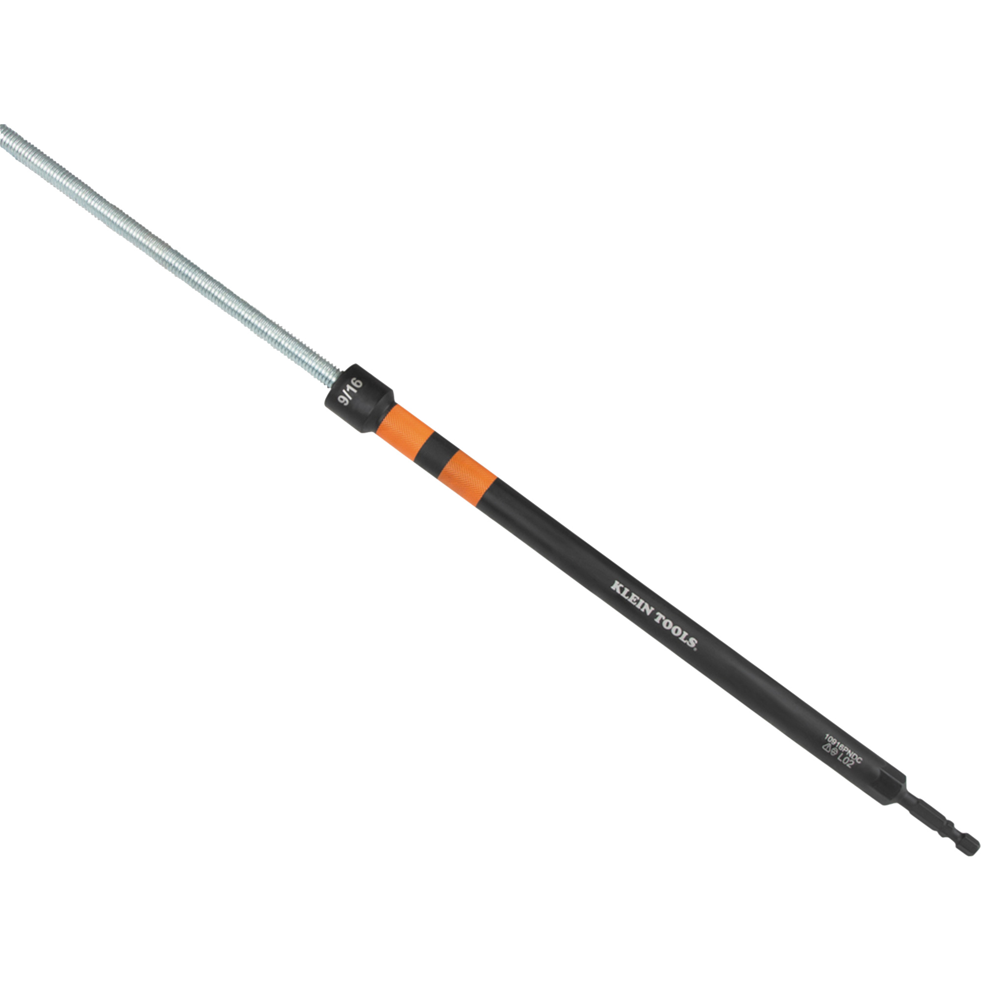 Tourne-écrou magnétique codé par couleur, pour outils à percussion, Prise 9/16", 11-1/5'' lo, Magnétique