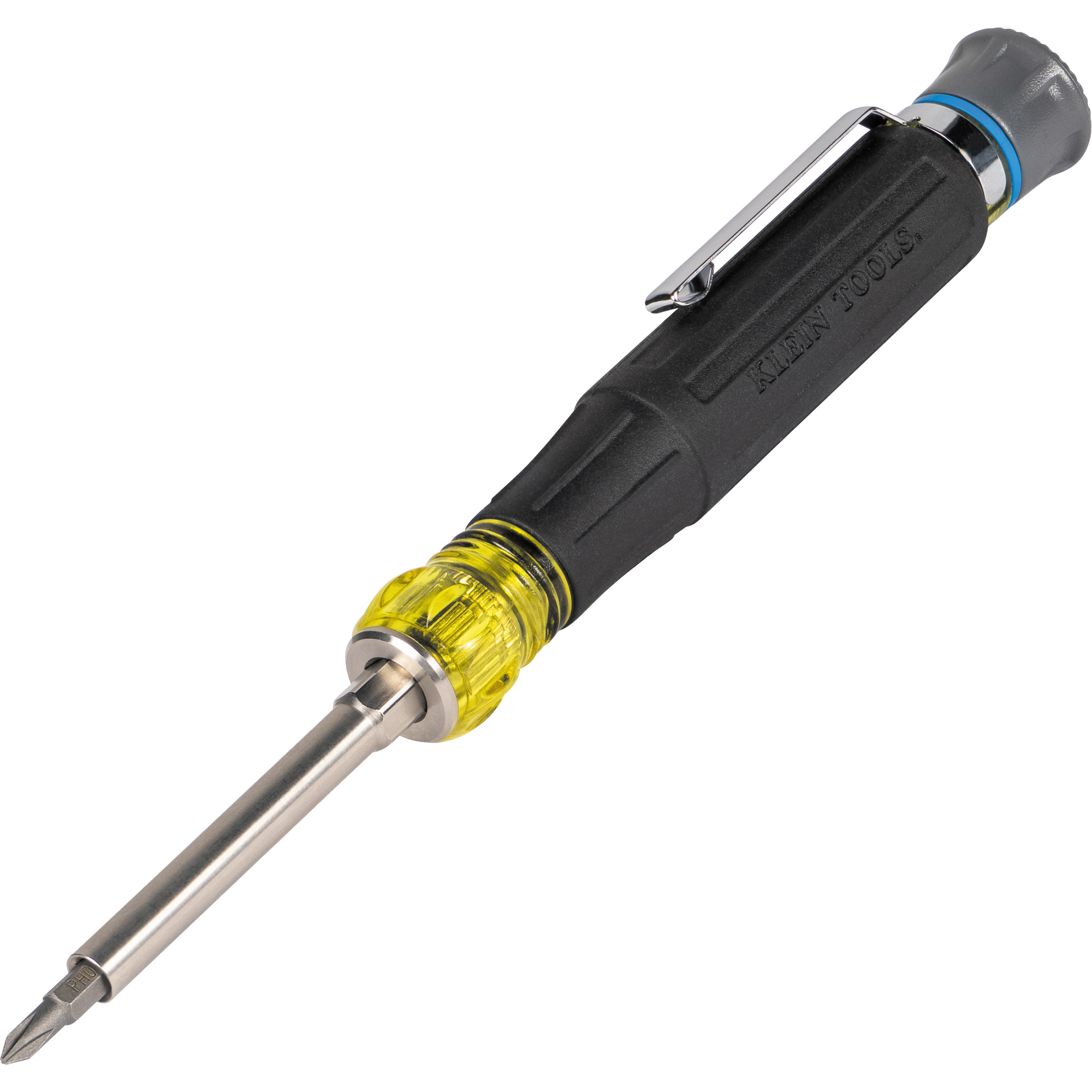 Tournevis multi-embouts de précision polyvalent de poche 13-en-1, 6-1/2" lo, Prise Coussinée