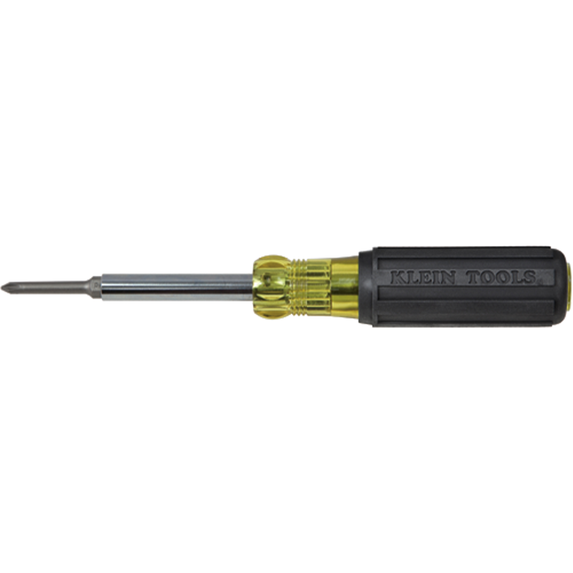 Tournevis/tourne-écrous multi embouts à portée prolongée, 9-1/10" lo, Prise Coussinée