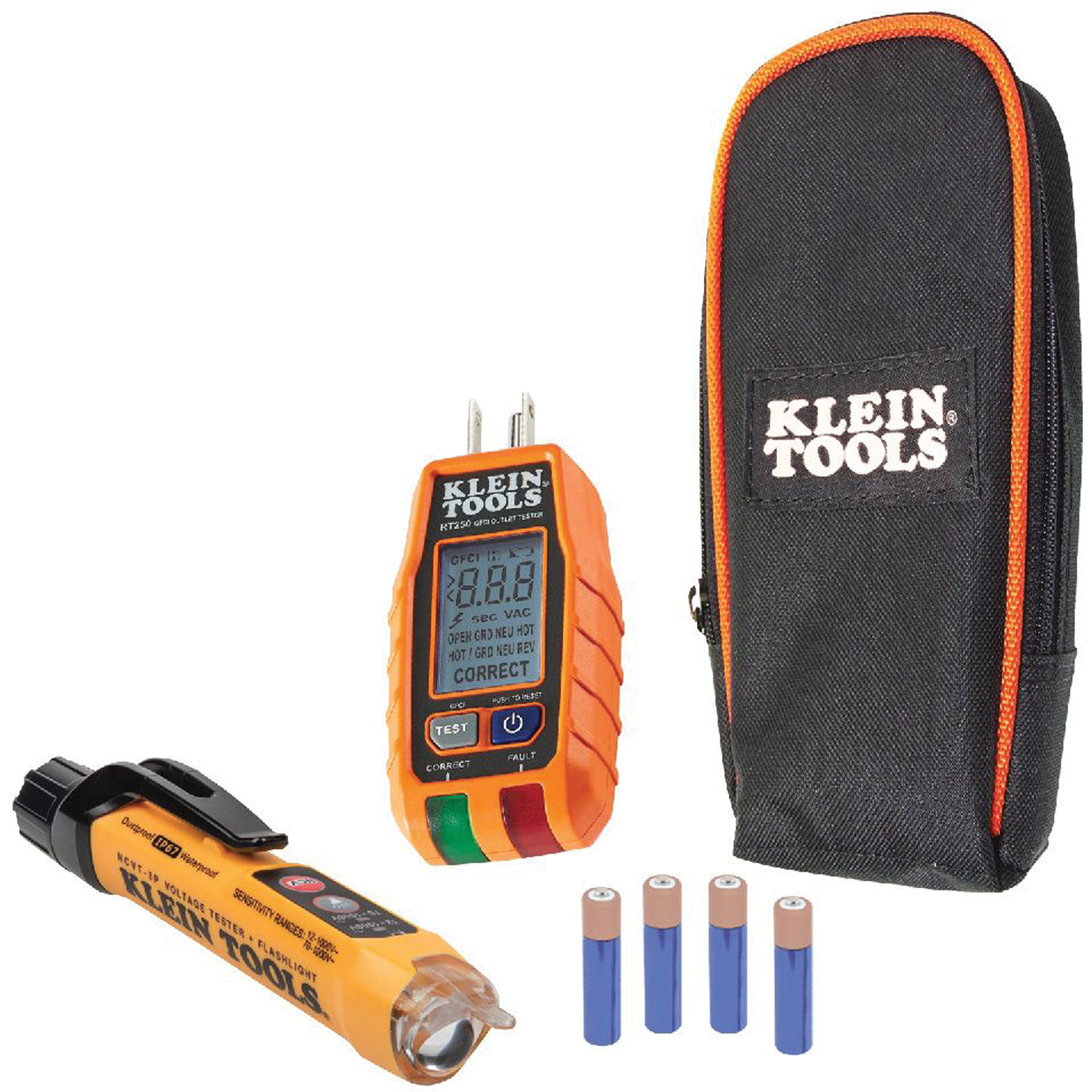 Trousse d’essai électrique sans contact de qualité supérieure pour prise de courant et disjoncteur de fuite à la terre