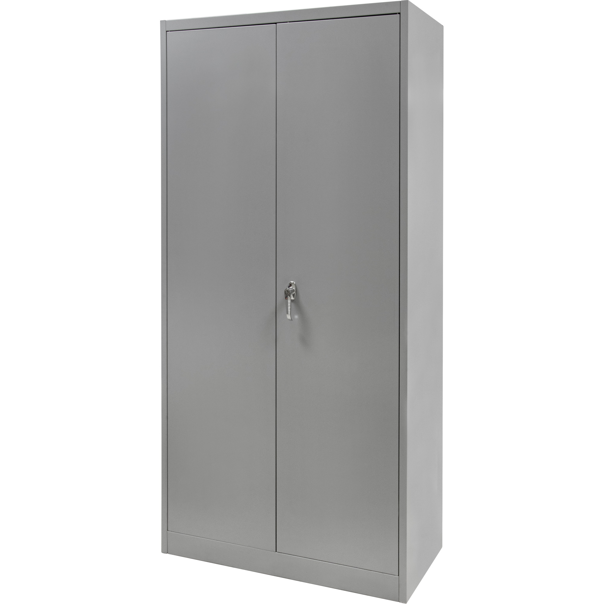 Armoire garde-robe, Acier, 36" la x 18" p x 72" h, Gris