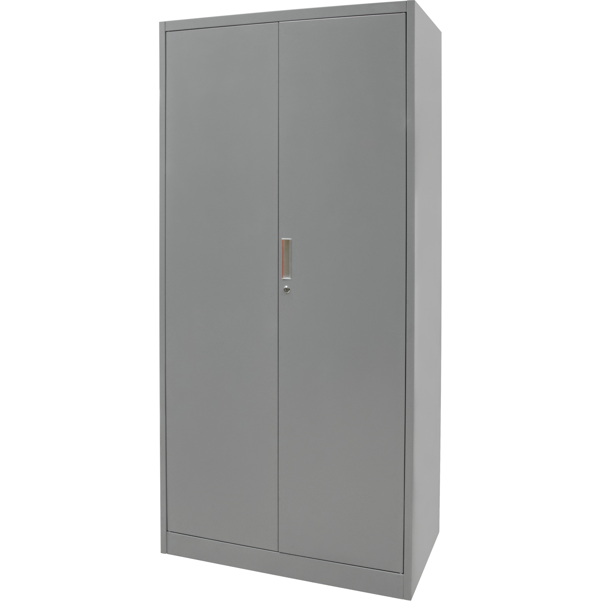 Armoires de rangement Hi-Boy, Acier, 4 Tablettes, 72" h x 36" la x 18" P, Gris