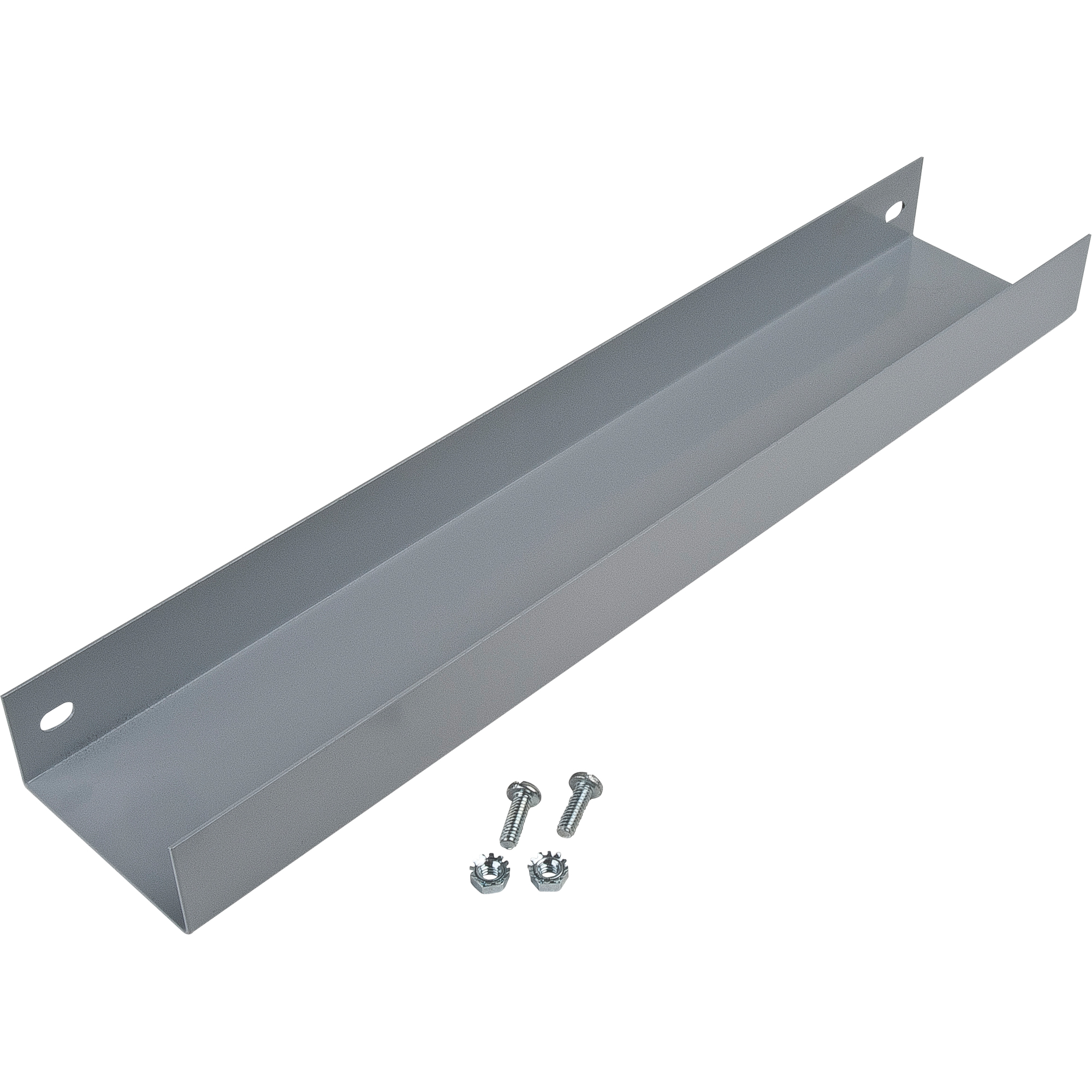 Armoires robustes à portes creuses - Tablette additionnelle, 18" x 6", Capacité de 35 lb, Acier, Gris