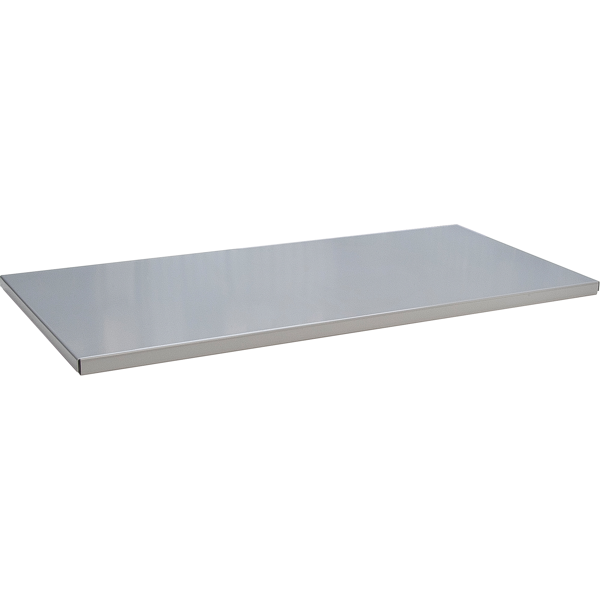Armoires robustes à portes creuses - Tablette additionnelle, 38" x 17", Capacité de 500 lb, Acier, Gris