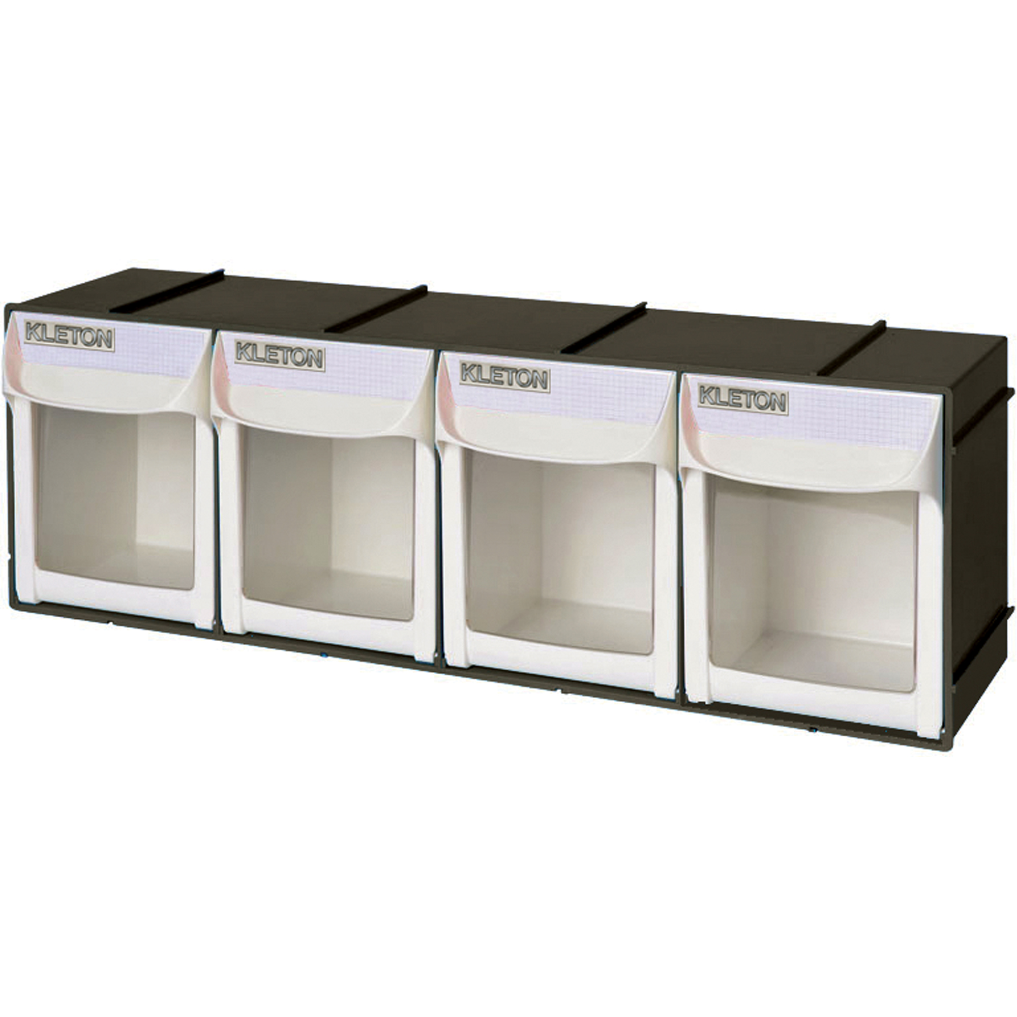 Bac basculant robuste, 23-1/2" la x 5-1/2" p x 7-7/8" h, 4 tiroirs