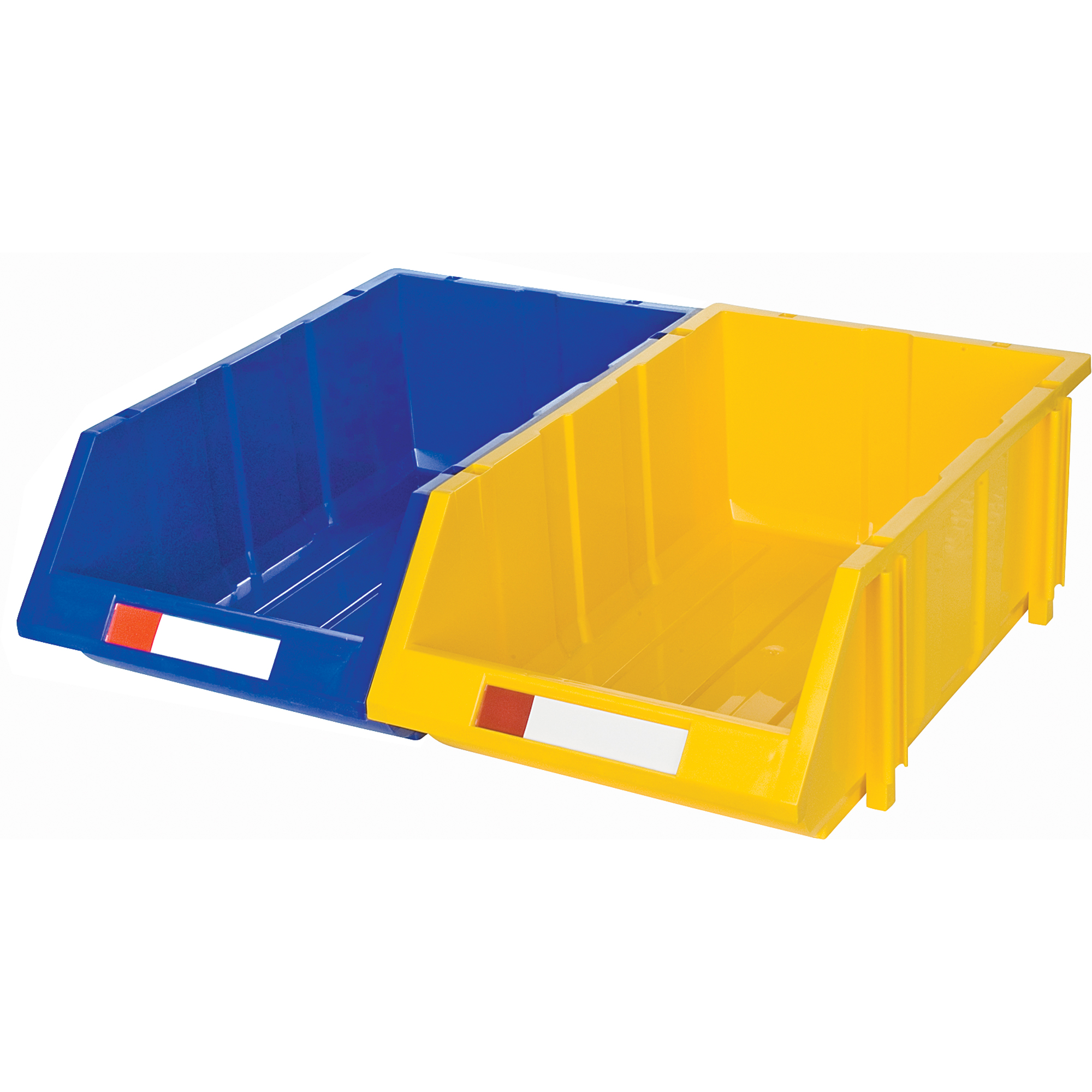 Bac empilable & à suspendre, 11-13/16" la, 7" h x 17-11/16" p, Jaune – Image 2