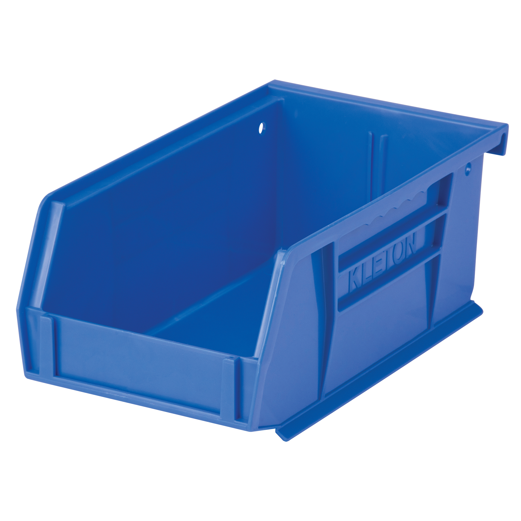 Bac empilable & à suspendre, 4-1/8" la, 3" h x 7-3/8" p, Bleu
