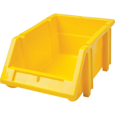 Bac empilable & à suspendre, 4-13/16" la, 3-3/16" h x 7-1/8" p, Jaune
