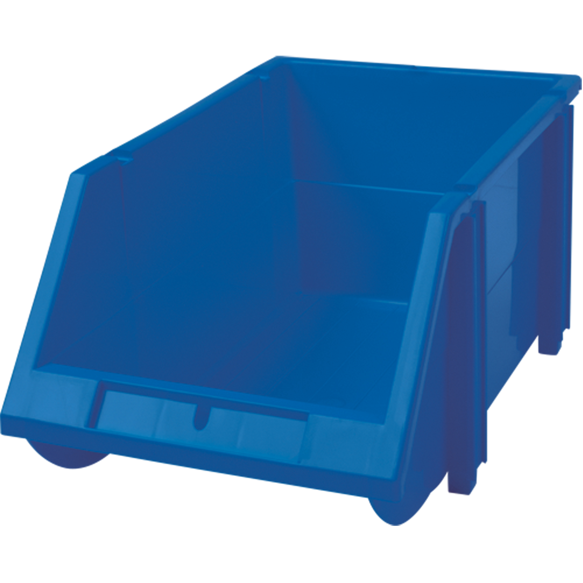 Bac empilable & à suspendre, 5-7/8" la, 4-11/16" h x 9-13/16" p, Bleu