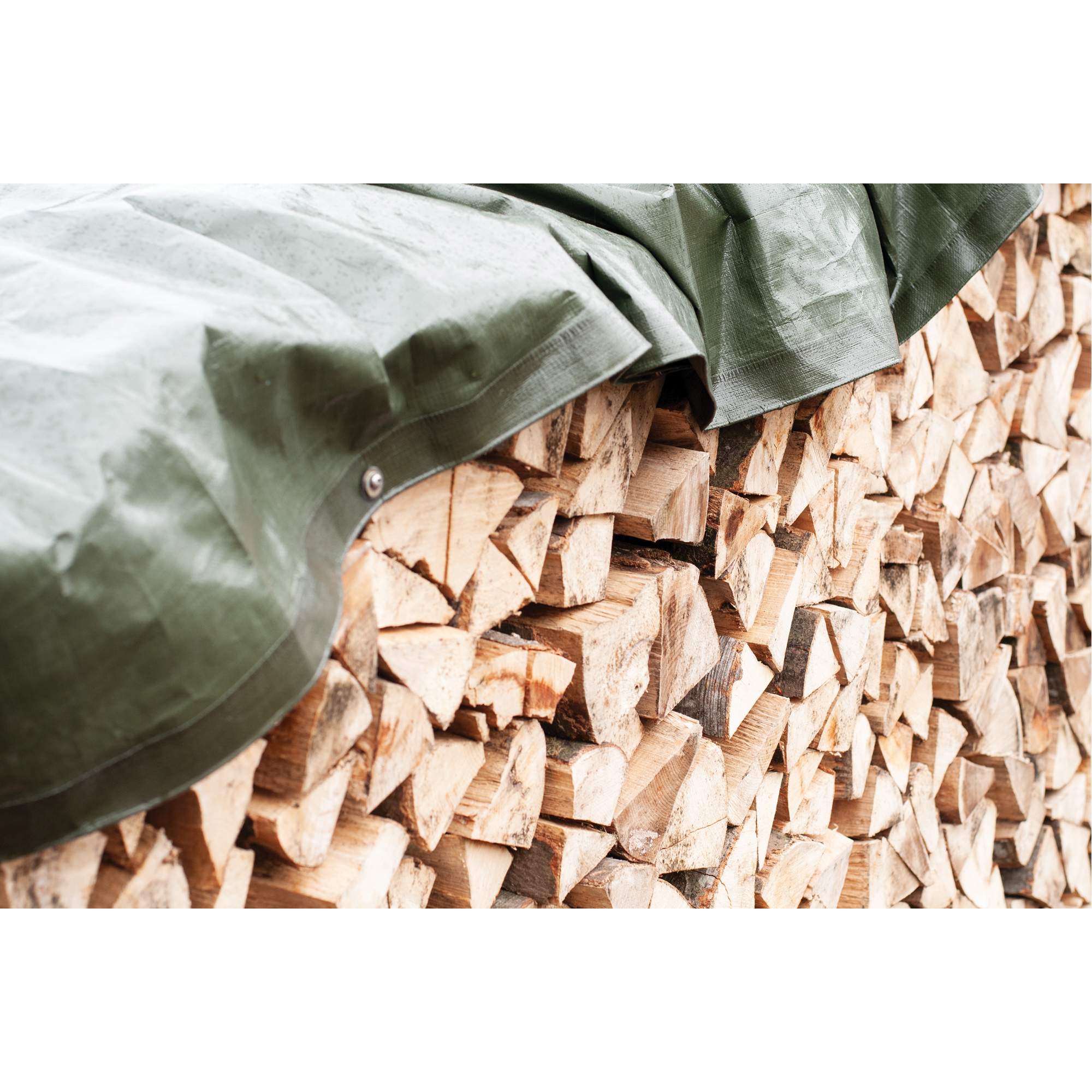 Bâche, Robuste, Vert, 10' x 8' x 9 mils – Image 4