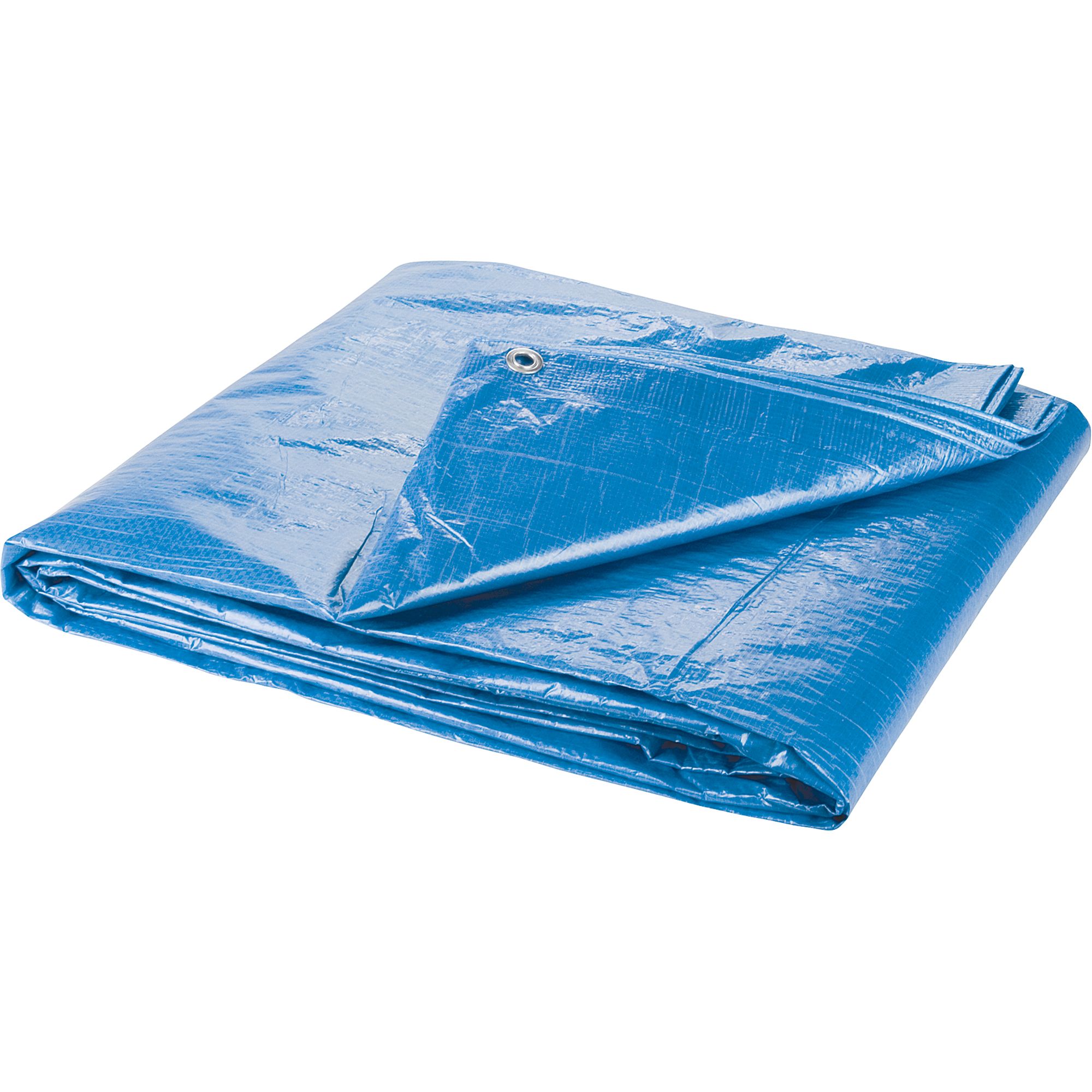 Bâche, Standard, Bleu, 60' x 40' x 4 mils