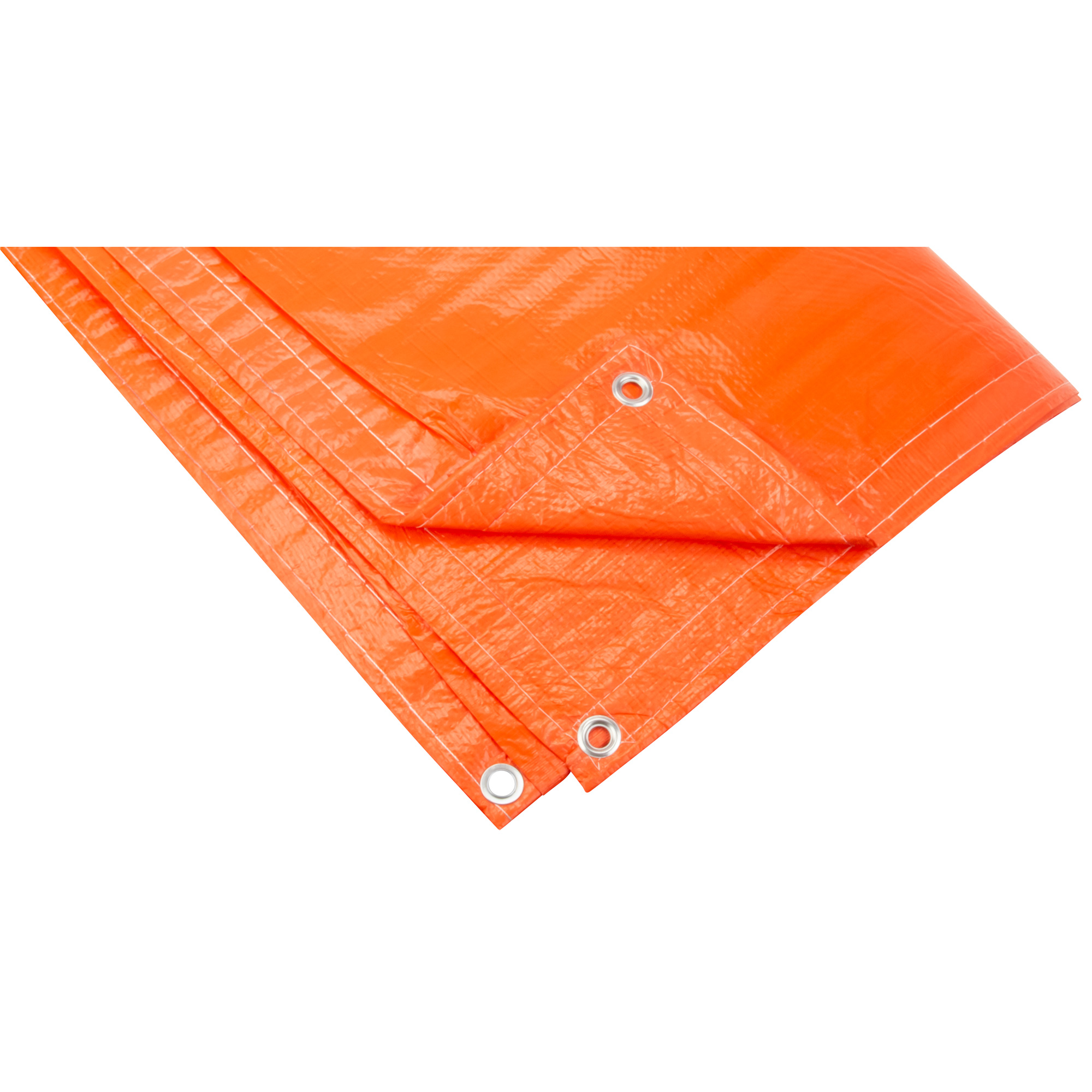 Bâches isolées, Polyéthylène, Orange, 20' x 12' x 8 mils