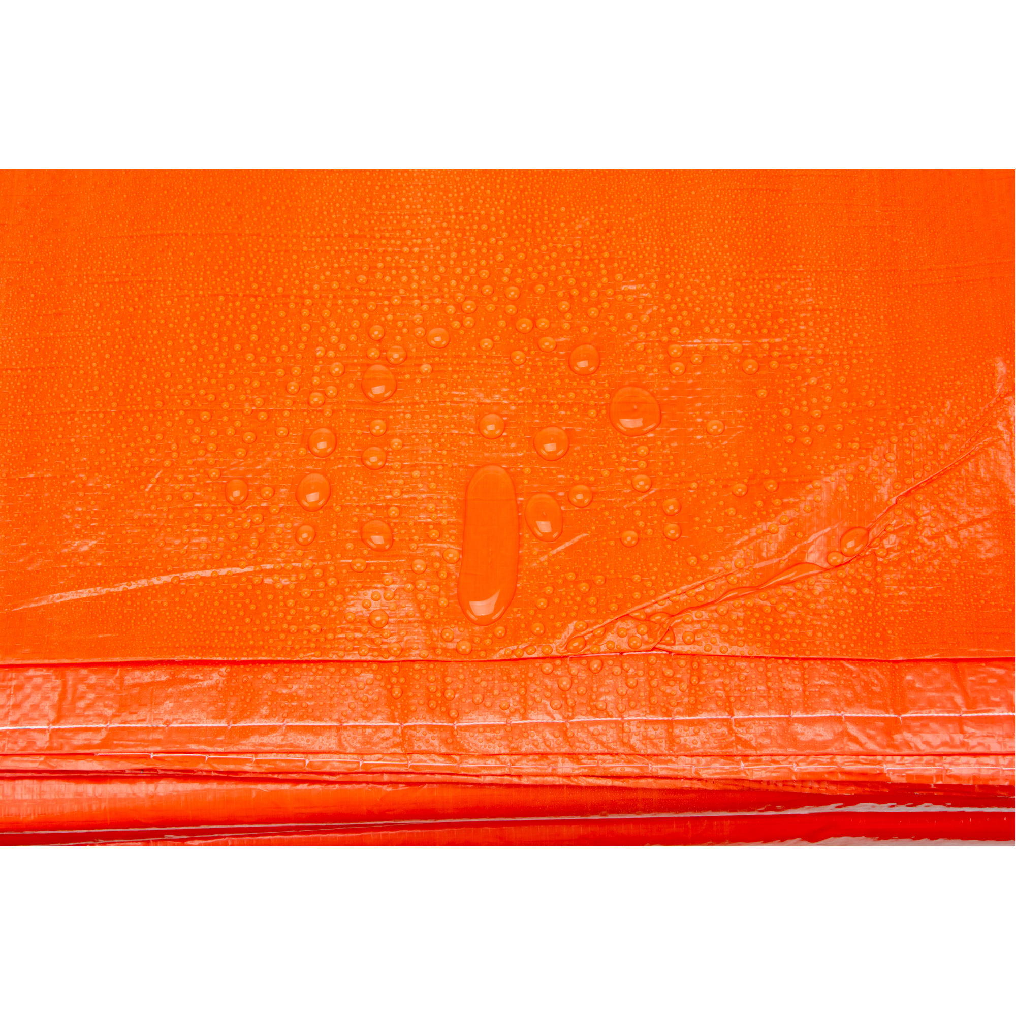 Bâches isolées, Polyéthylène, Orange, 20' x 12' x 8 mils – Image 4