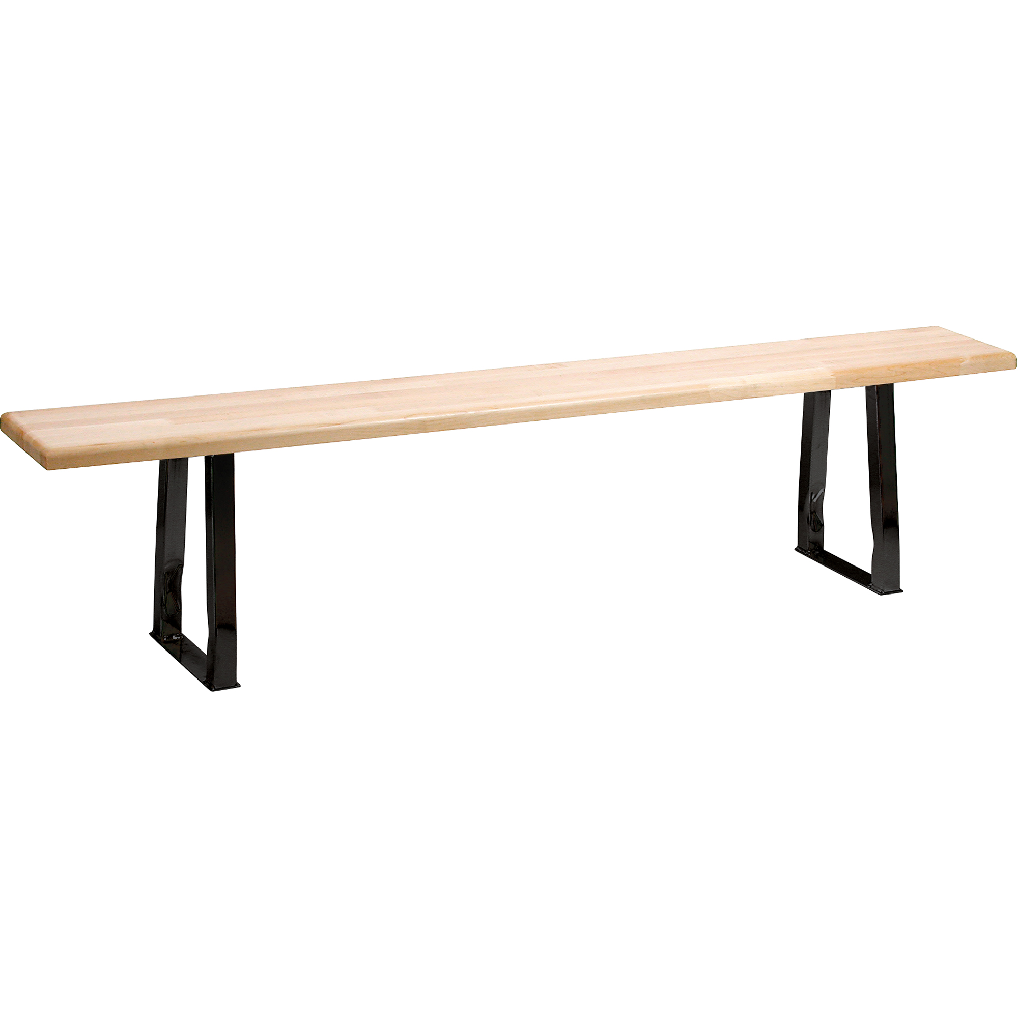Banc pour vestiaire, Bois, 72" lo x 9-1/2" la x 16-1/2" h