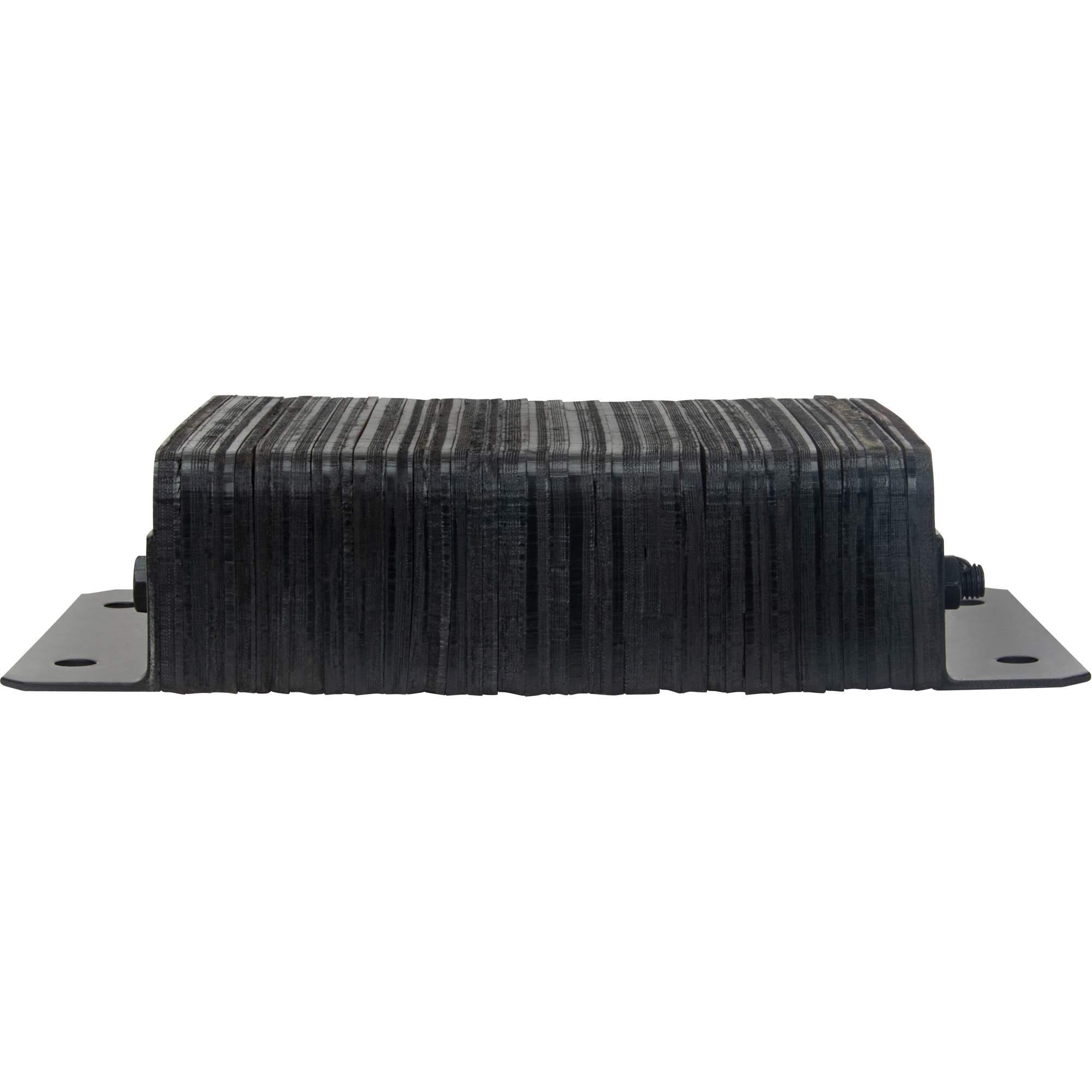 Butoirs de quai lamellés, Horizontal, Caoutchouc, 18" la x 4" p x 12" h – Image 4