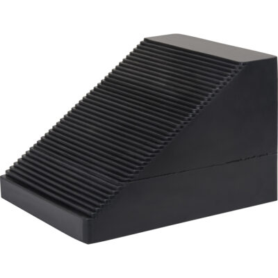 Cale de roue, 10-5/8" x 8-5/8 x 7", Noir