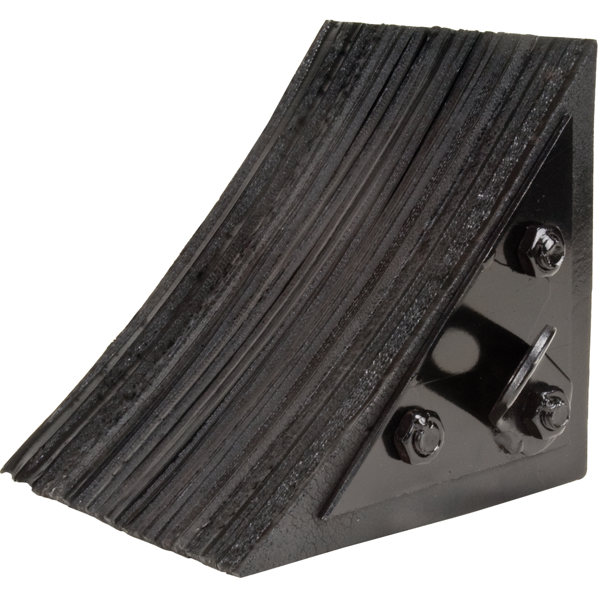 Cale de roue, 8" x 8" x 8", Noir