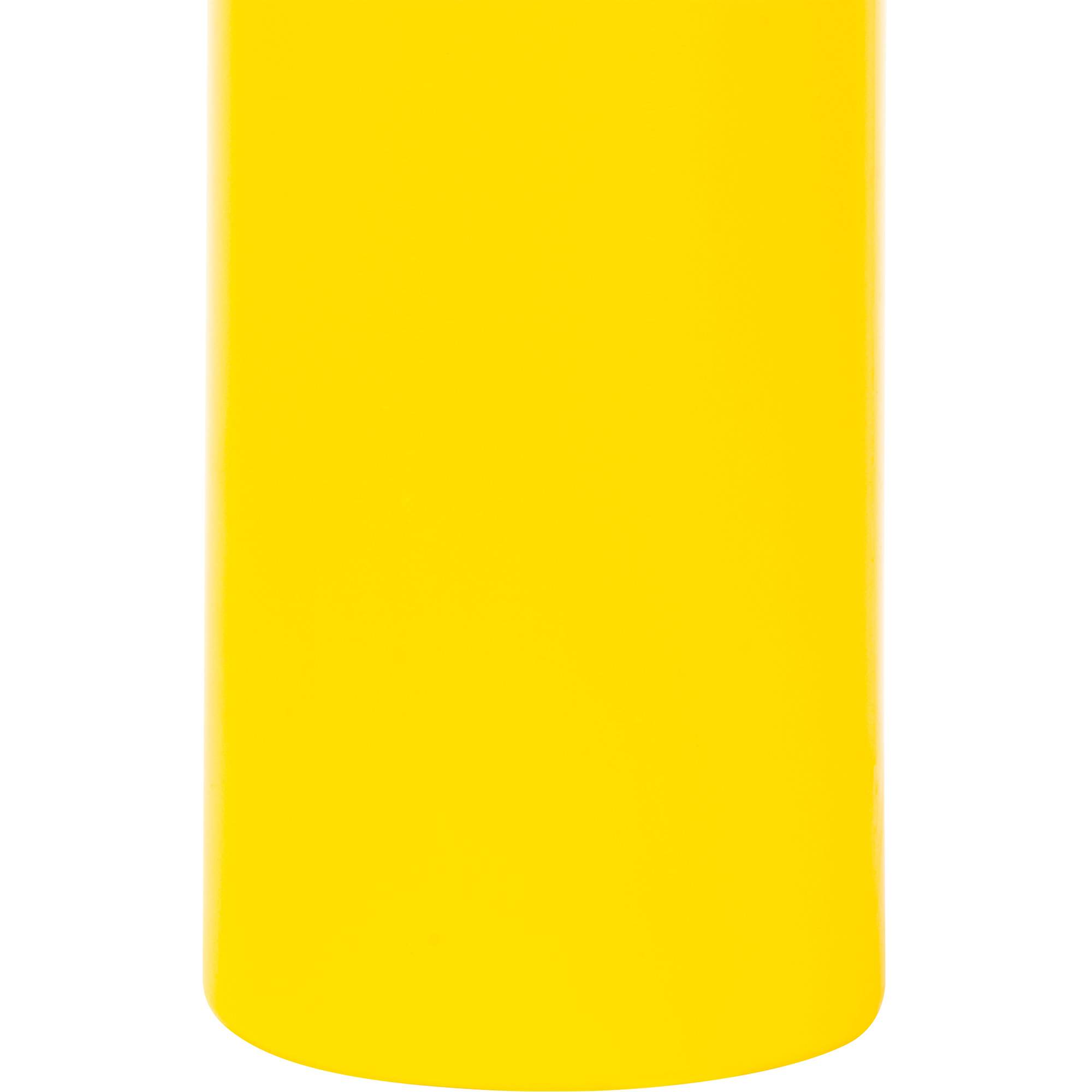Capuchon en polyéthylène pour borne de protection, 4-1/2" dia. x 52" l, Rouge/Jaune – Image 4