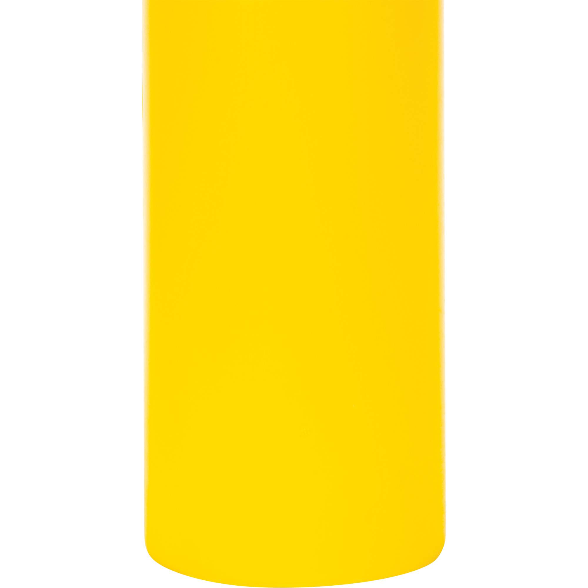 Capuchon en polyéthylène pour borne de protection, 4-1/2" dia. x 64" l, Rouge/Jaune – Image 4