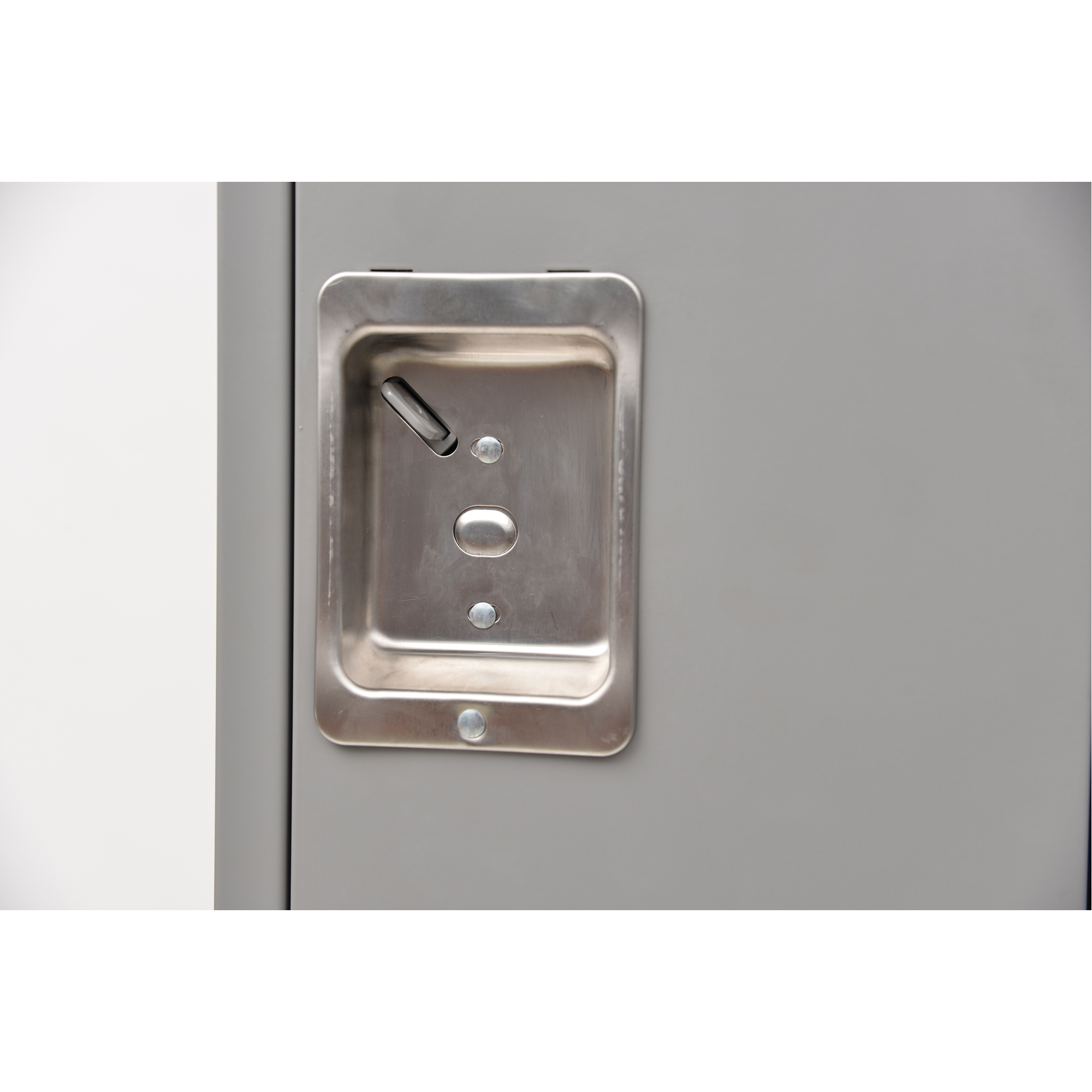Casiers assemblés, 2 niveaux, 12" x 18" x 72", Acier, Gris, Rivet (assemblé) – Image 3