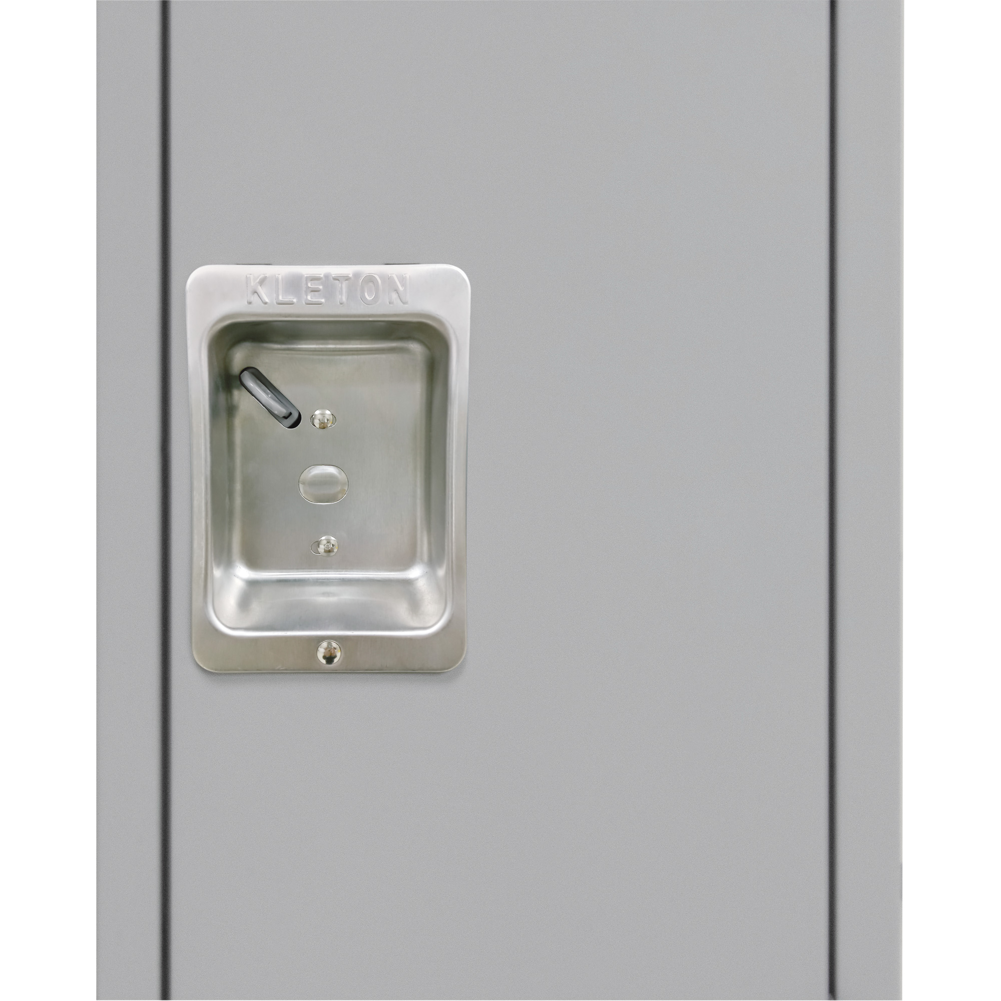 Casiers, 3 niveaux, Bloc de 3, 36" x 18" x 72", Acier, Gris, Démonté – Image 3