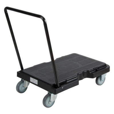 Chariot, 31-3/4" lo x 20-1/2" la, 500 lb cap, Roues Caoutchouc