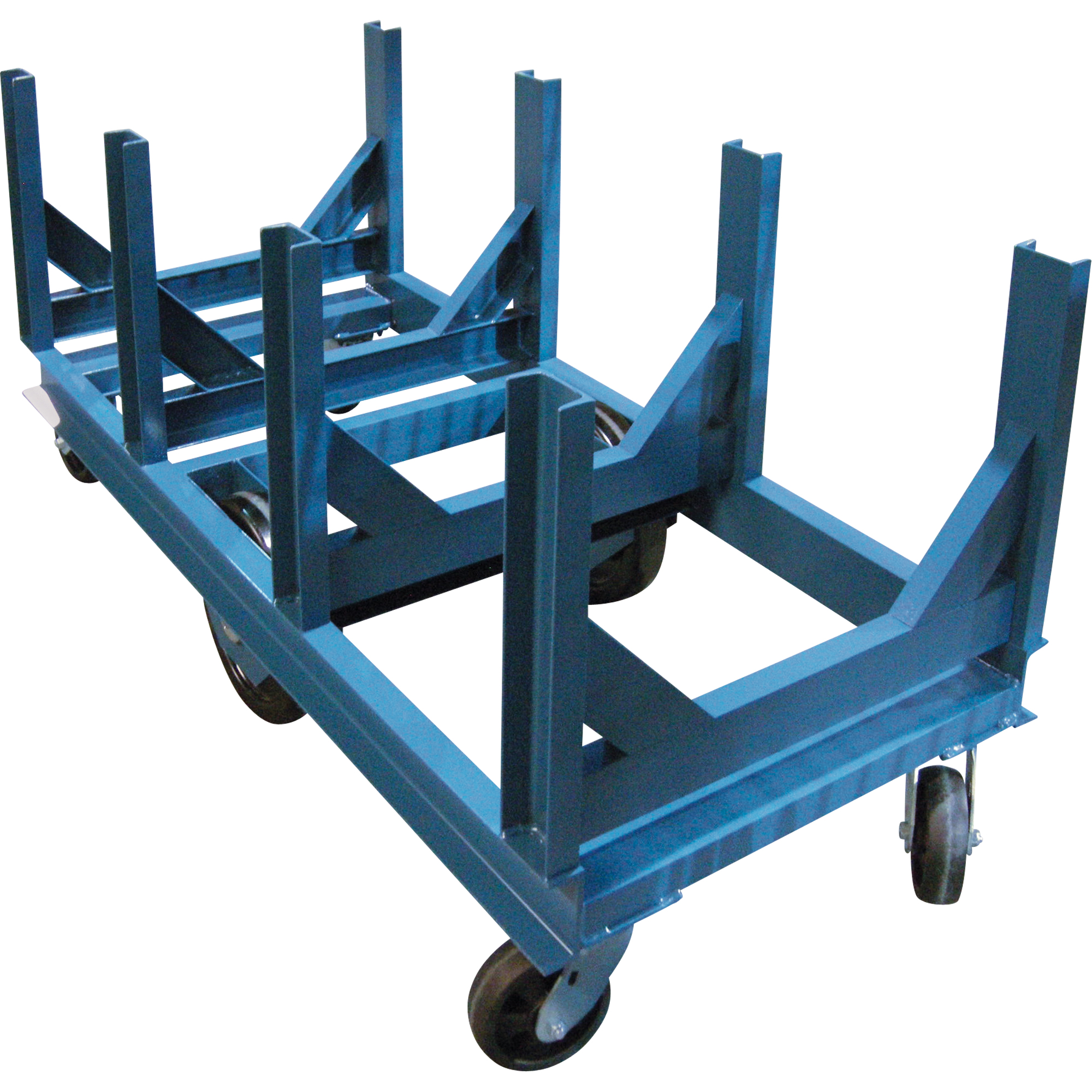 Chariot à berceaux, 60" lo x 28" la x 29" h, Capacité de 5000 lb, Roue Phénolique