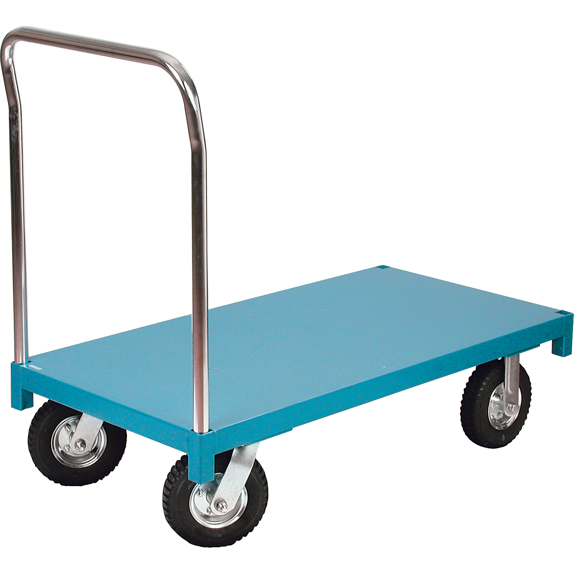 Chariot à plateforme, 36" lo x 24" la x Capacité 1000 lb, Roues en Pneumatique