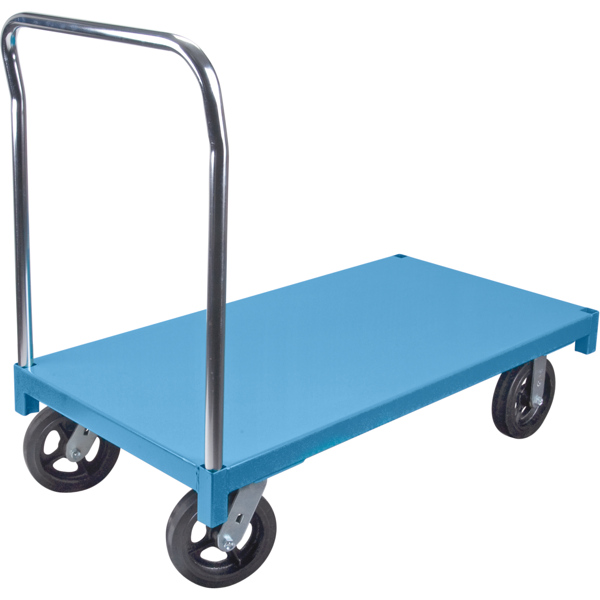 Chariot à plateforme, 36" lo x 24" la x Capacité 1400 lb, Roues en Caoutchouc