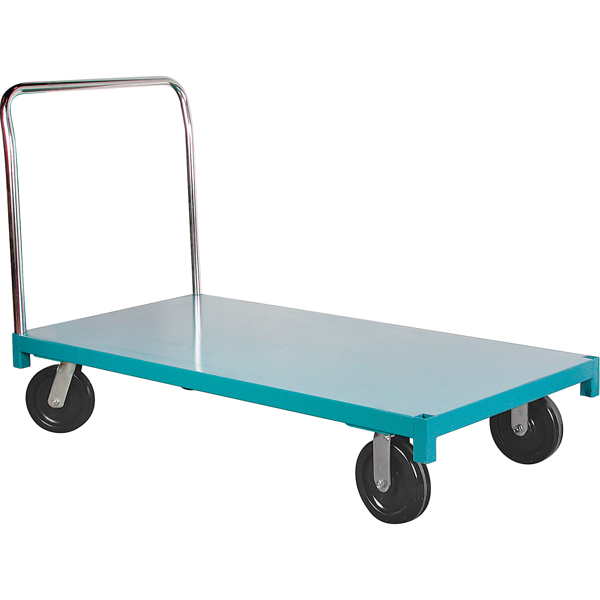 Chariot à plateforme, 60" lo x 30" la x Capacité 1400 lb, Roues en Nylon
