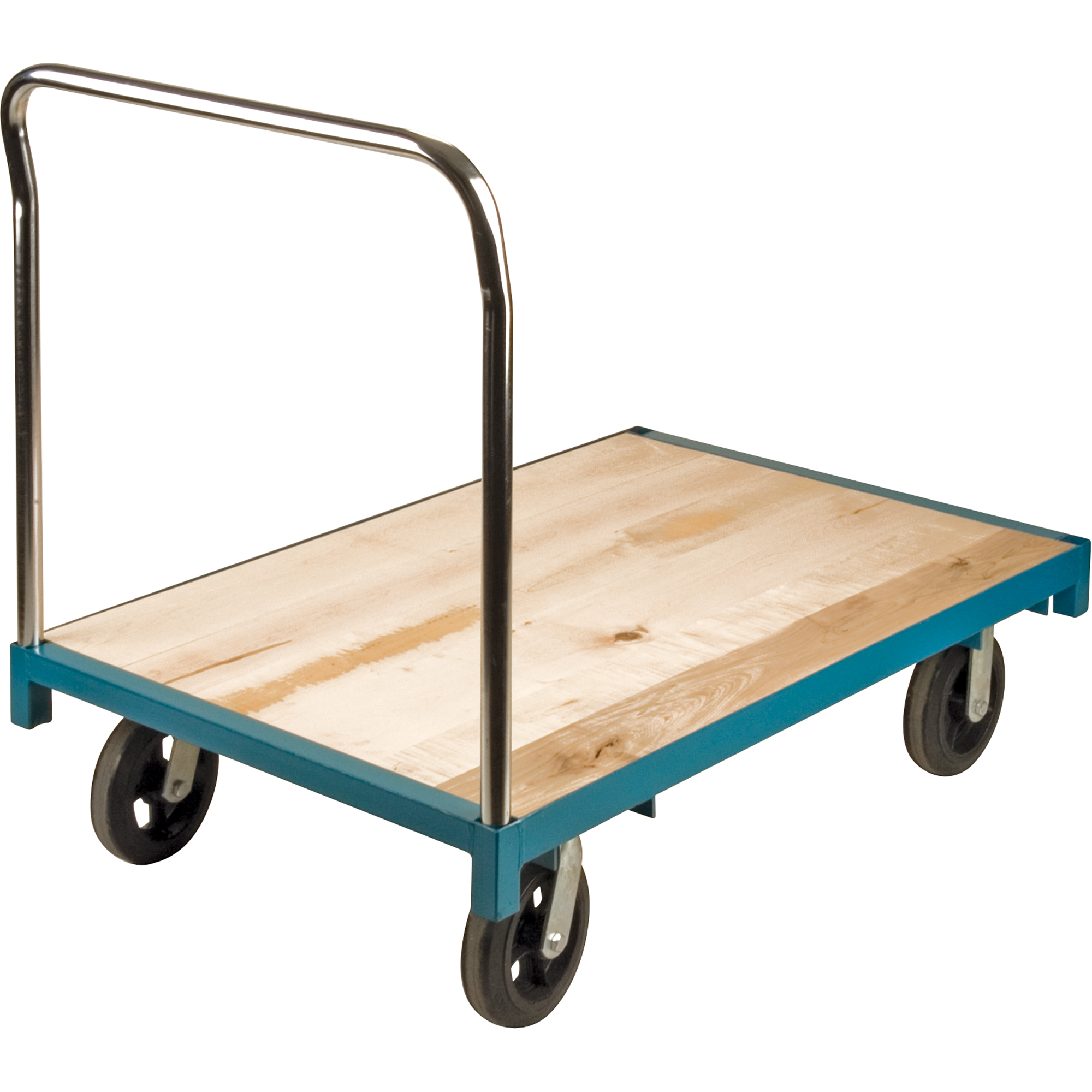 Chariot à plateforme robuste, 48" lo x 30" la, Capacité de 2000 lb, Roues en Caoutchouc