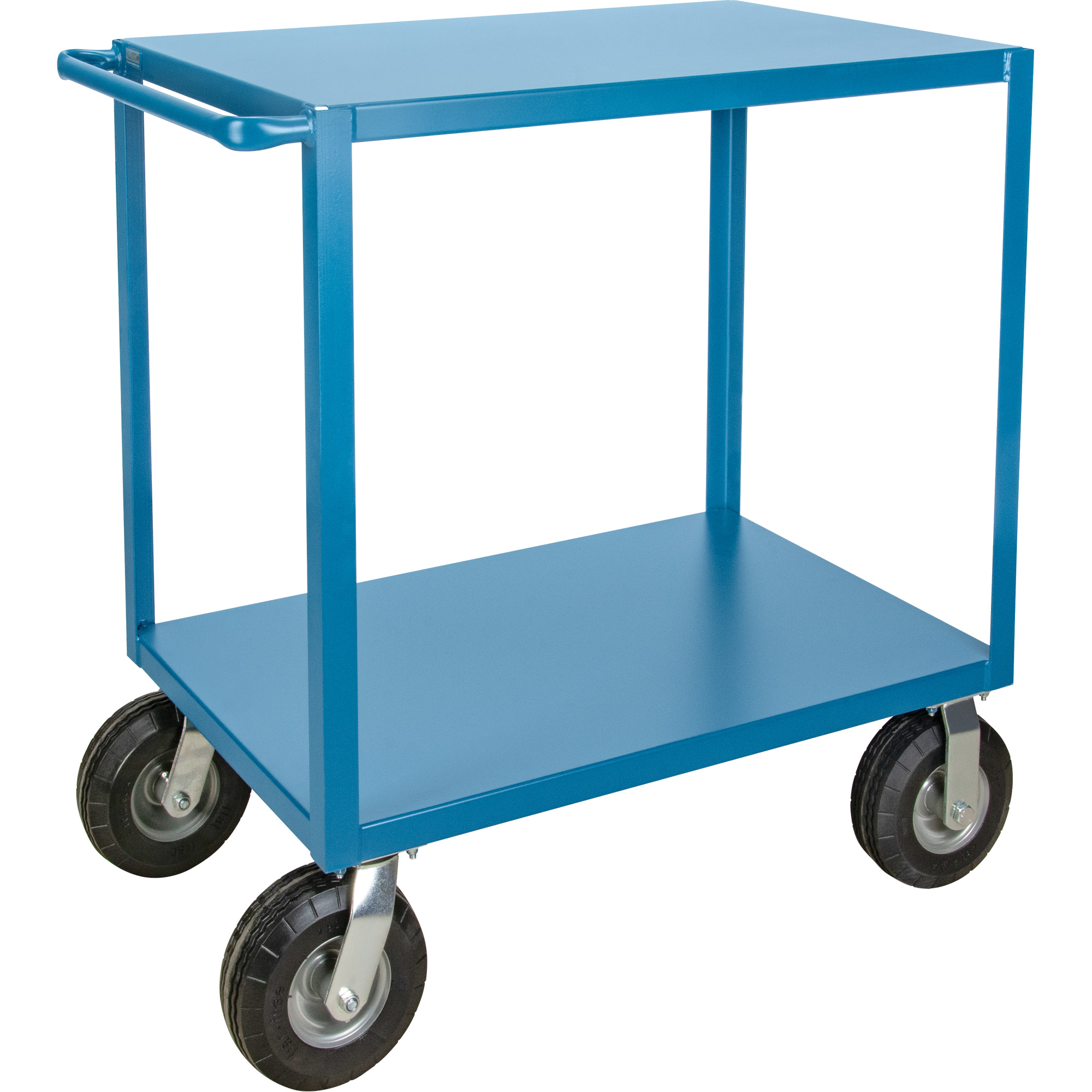 Chariot à tablettes pour l'extérieur, 2 Tiers, 18" la x 39" h x 33" p, Capacité 1200 lb