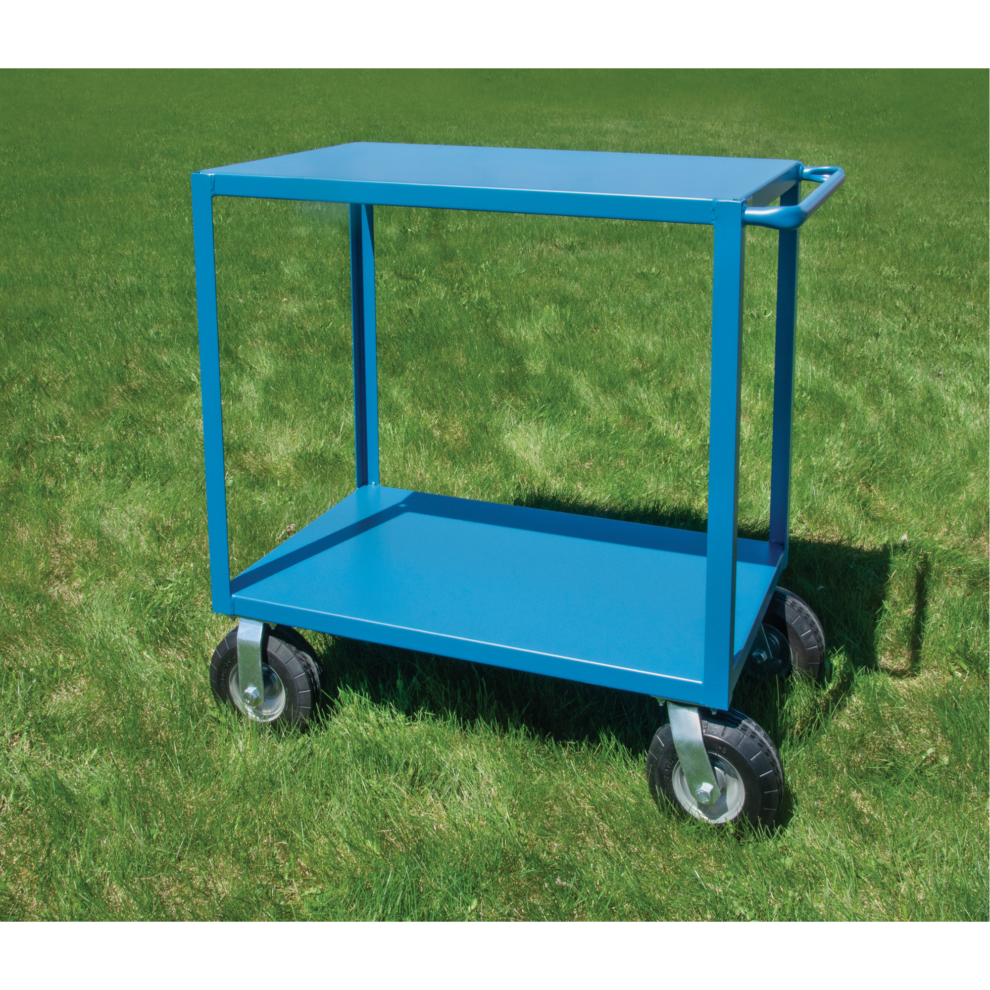 Chariot à tablettes pour l'extérieur, 2 Tiers, 18" la x 39" h x 33" p, Capacité 1200 lb – Image 4