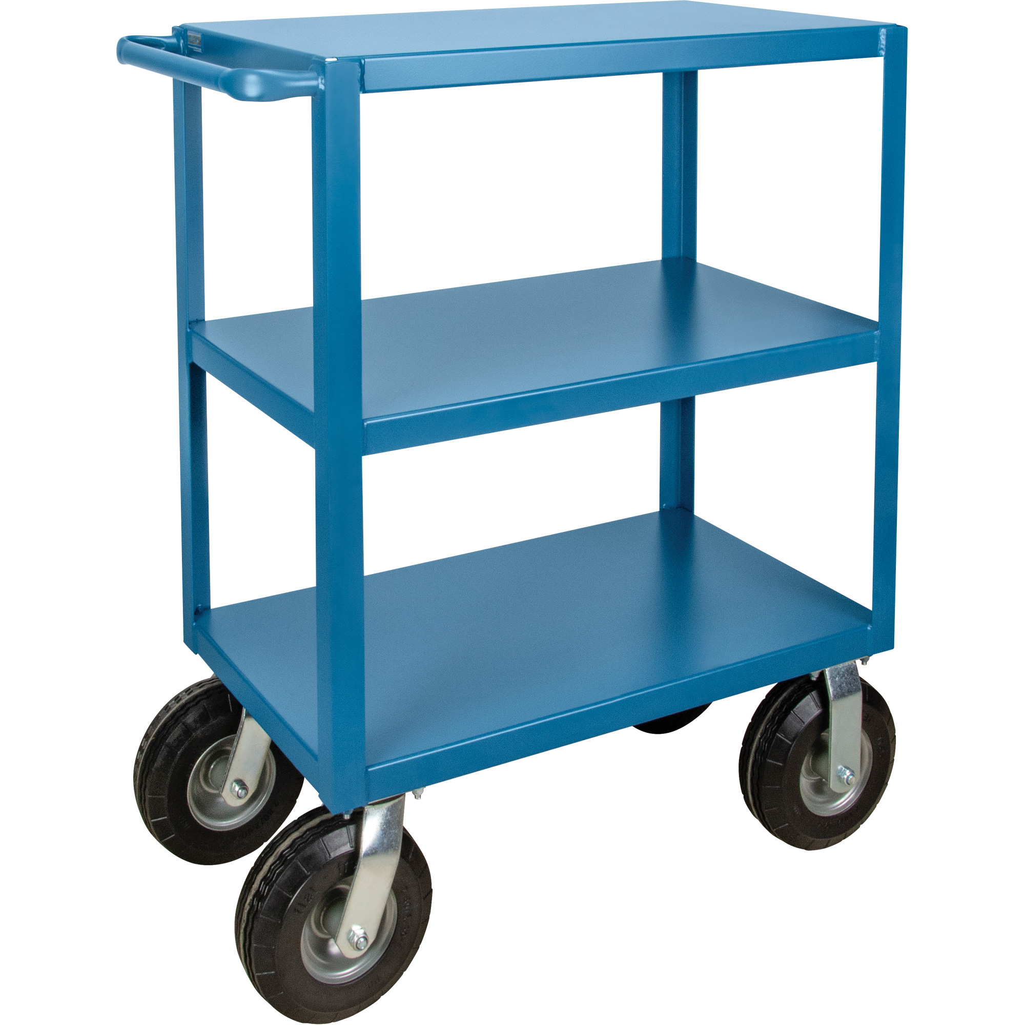 Chariot à tablettes pour l'extérieur, 3 Tiers, 18" la x 39" h x 33" p, Capacité 1200 lb