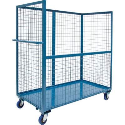 Chariot grillagé pour transport , Acier, 24" x 55" x 36", Capacité 1200 lb