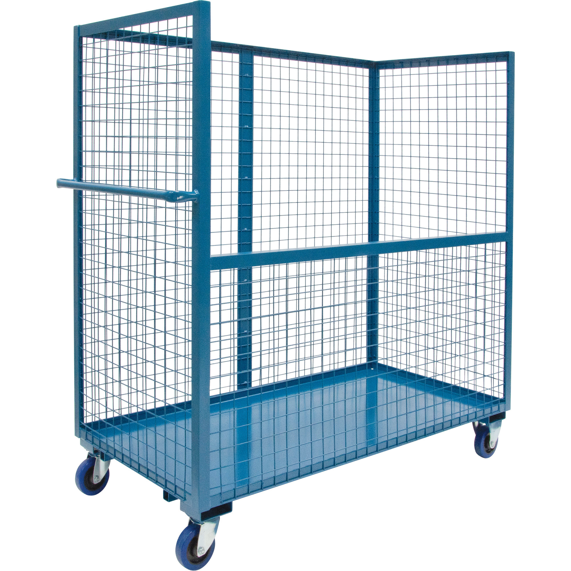 Chariot grillagé pour transport , Acier, 24" x 55" x 36", Capacité 1200 lb