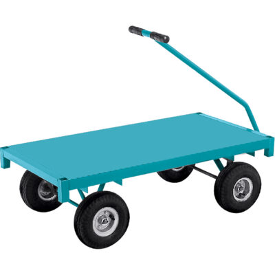 Chariots à plateforme - Chariots wagon ergonomiques à plateforme, 24" la x 48" la x Capacité 1000 lb