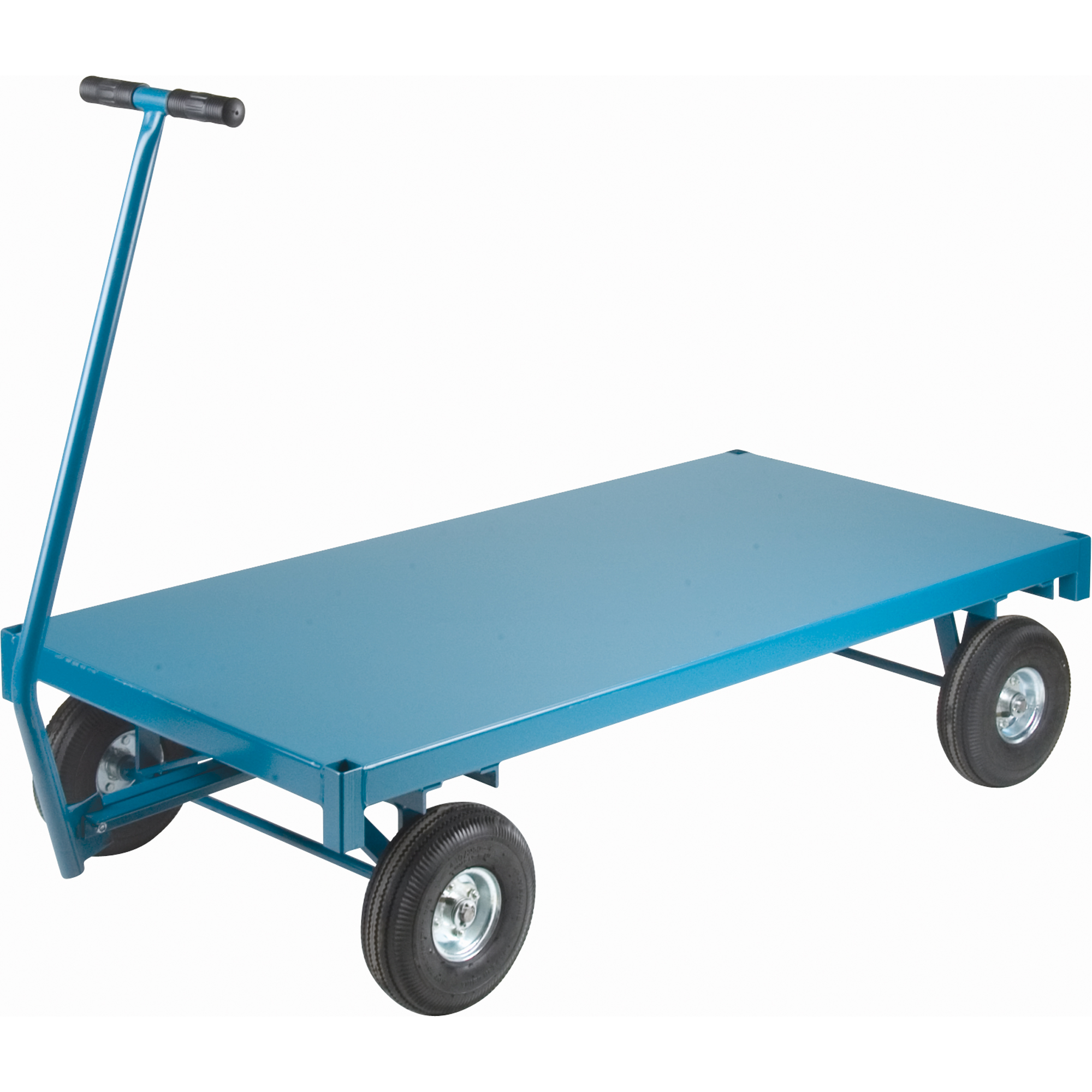 Chariots à plateforme - Chariots wagon ergonomiques à plateforme, 30" la x 60" la x Capacité 1000 lb