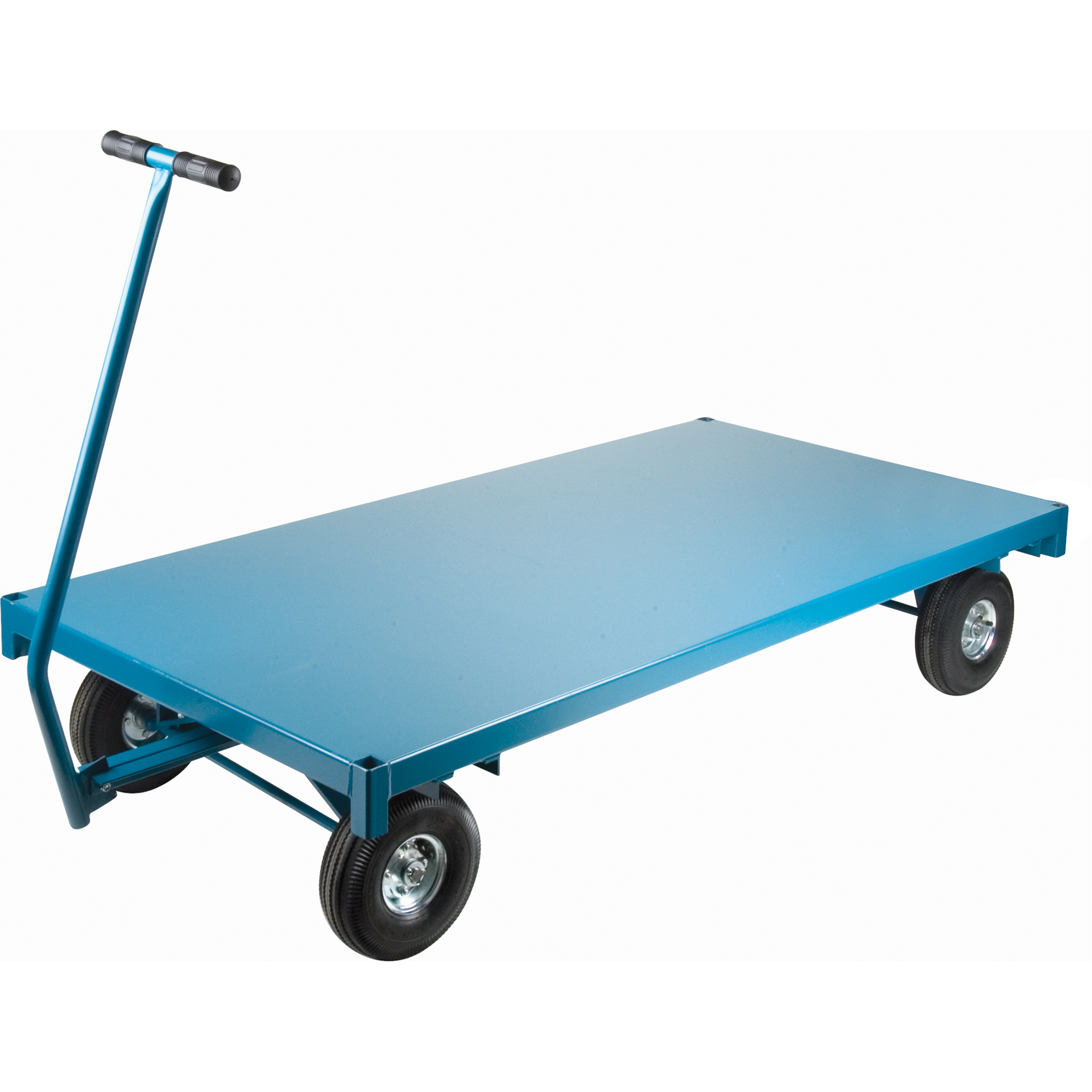 Chariots à plateforme - Chariots wagon ergonomiques à plateforme, 36" la x 72" la x Capacité 1000 lb
