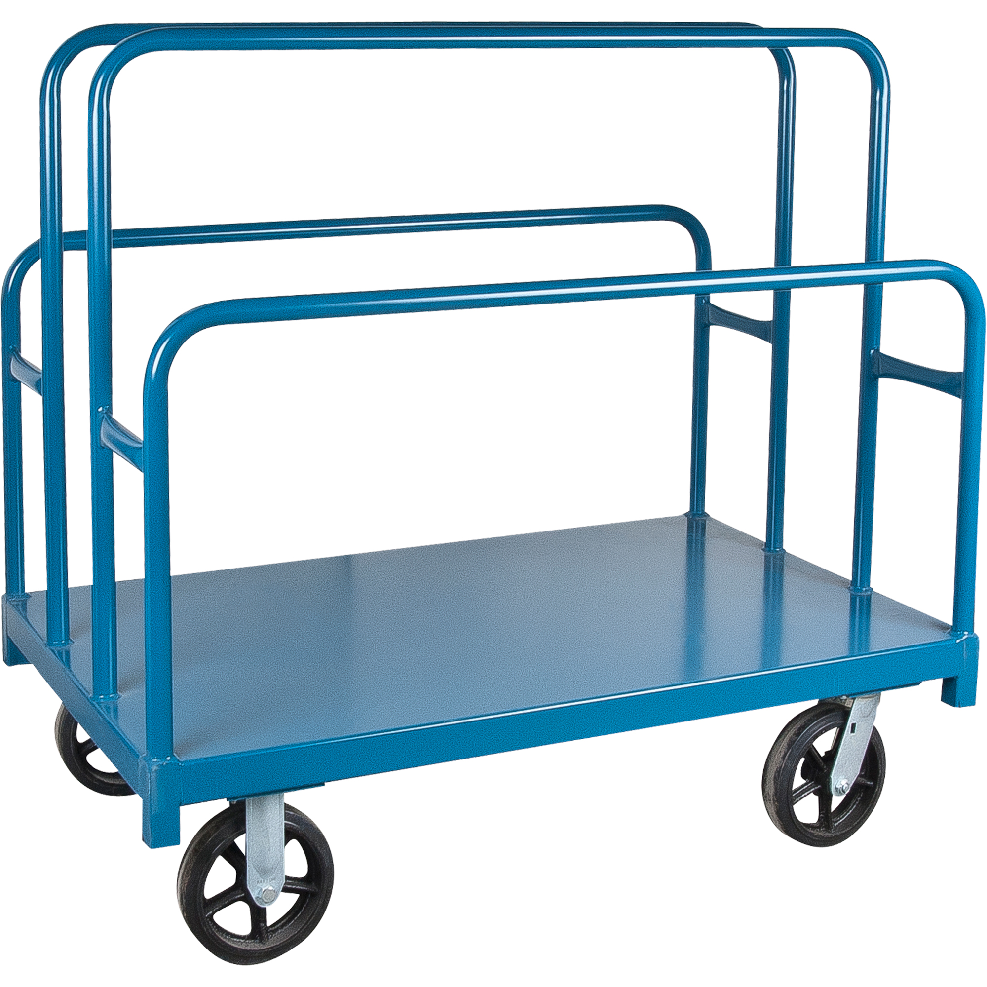 Chariots porte-panneaux robuste, 48" x 30" x 45", Capacité 2000 lb