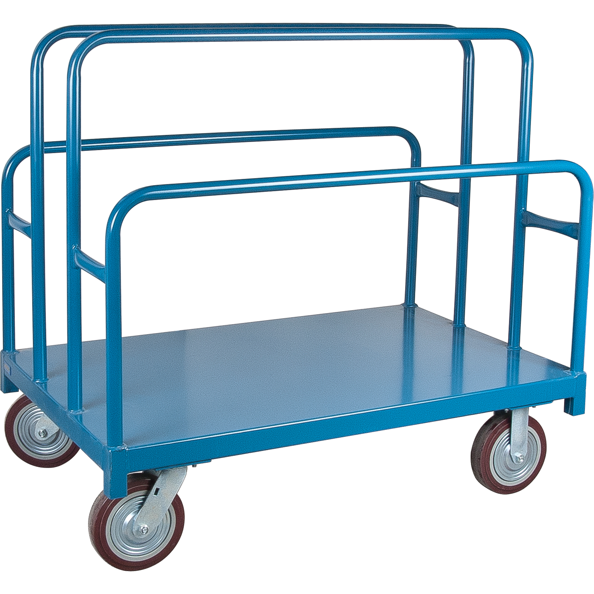 Chariots porte-panneaux robuste, 48" x 30" x 45", Capacité 2500 lb