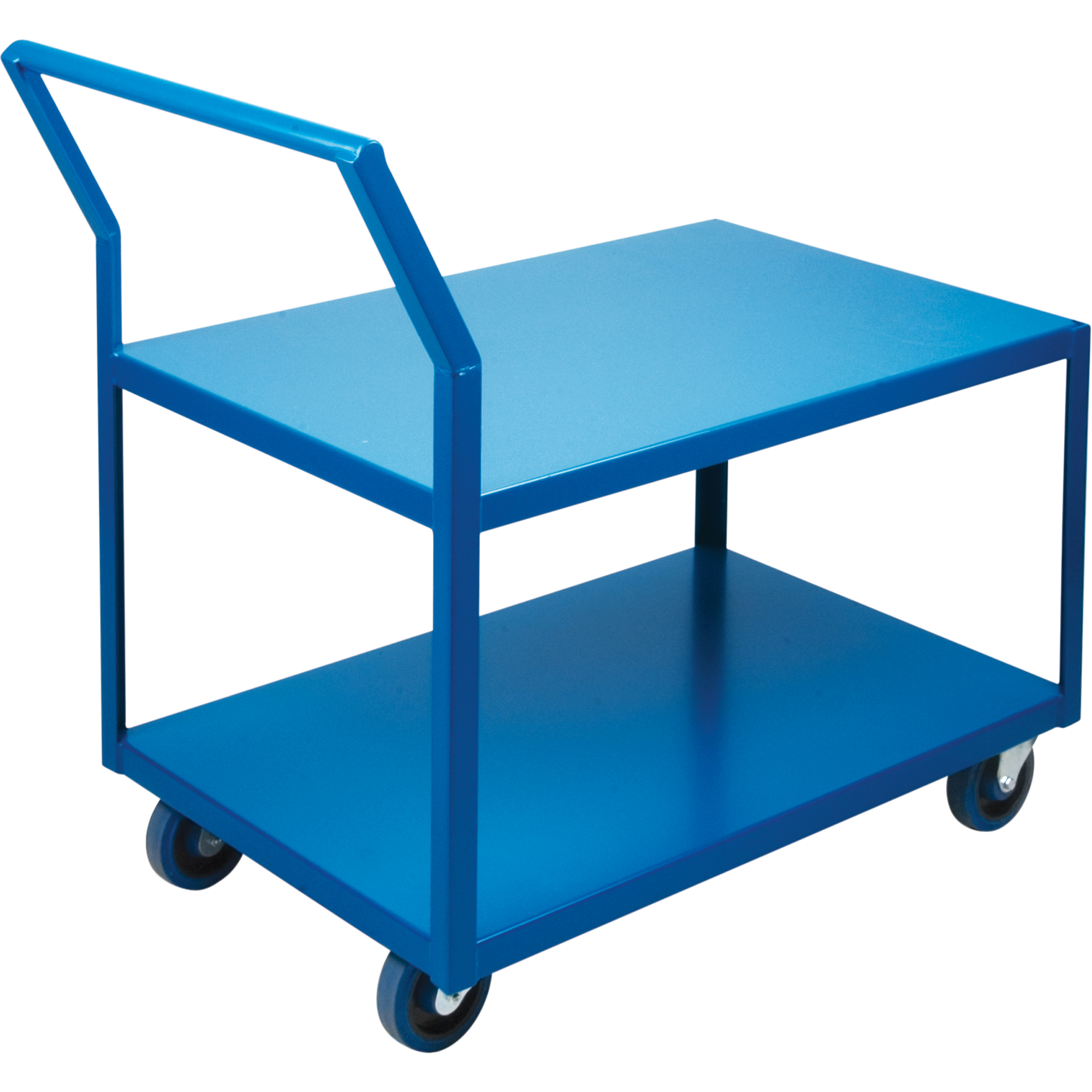 Chariots Surbaissés Robustes, 2 niveaux, 18" la x 30" p x 40" h, 1200 lb Cap