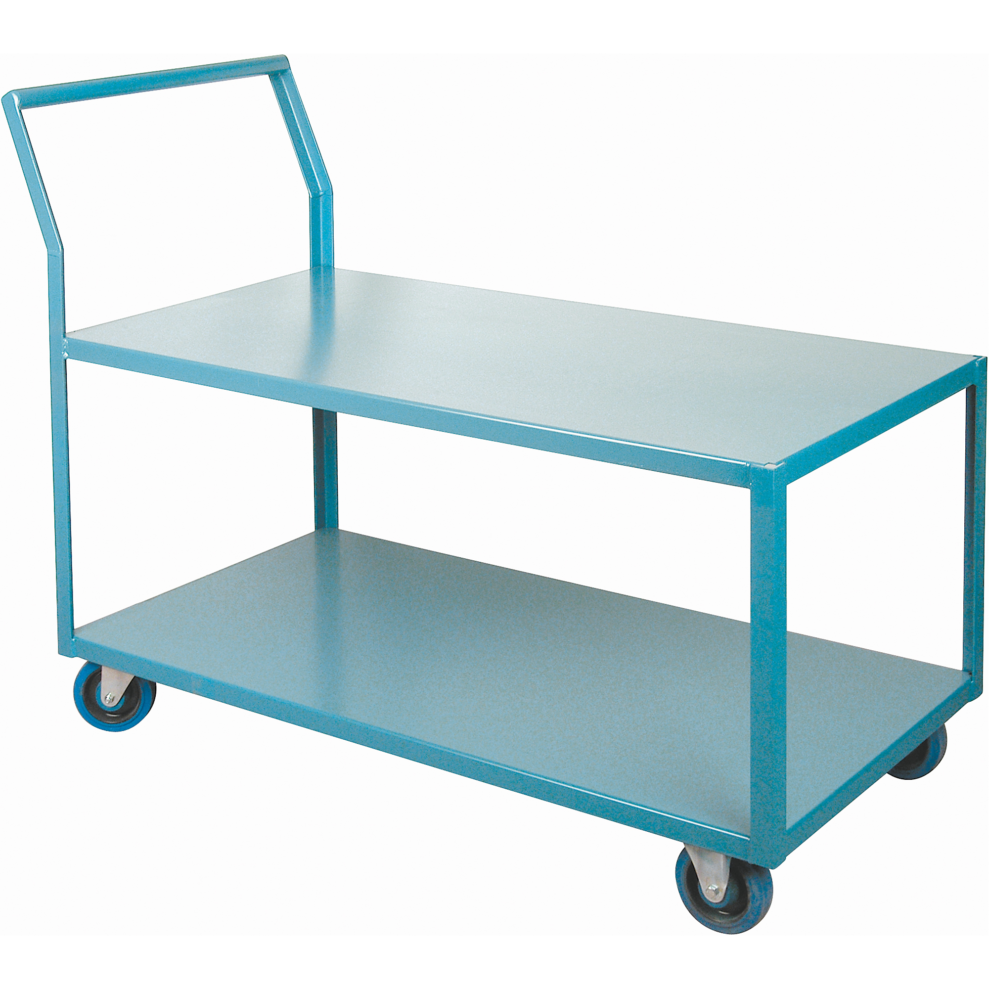 Chariots Surbaissés Robustes, 2 niveaux, 24" la x 48" p x 40" h, 1200 lb Cap