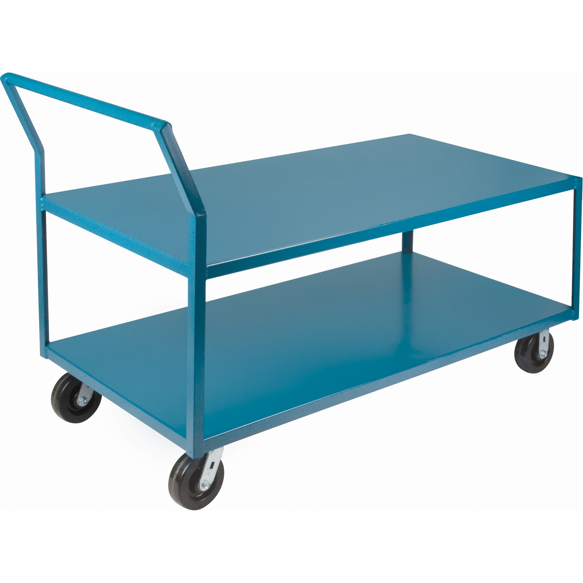 Chariots surbaissés robustes, 2 niveaux, 30" la x 48" p x 41" h, 2400 lb Cap