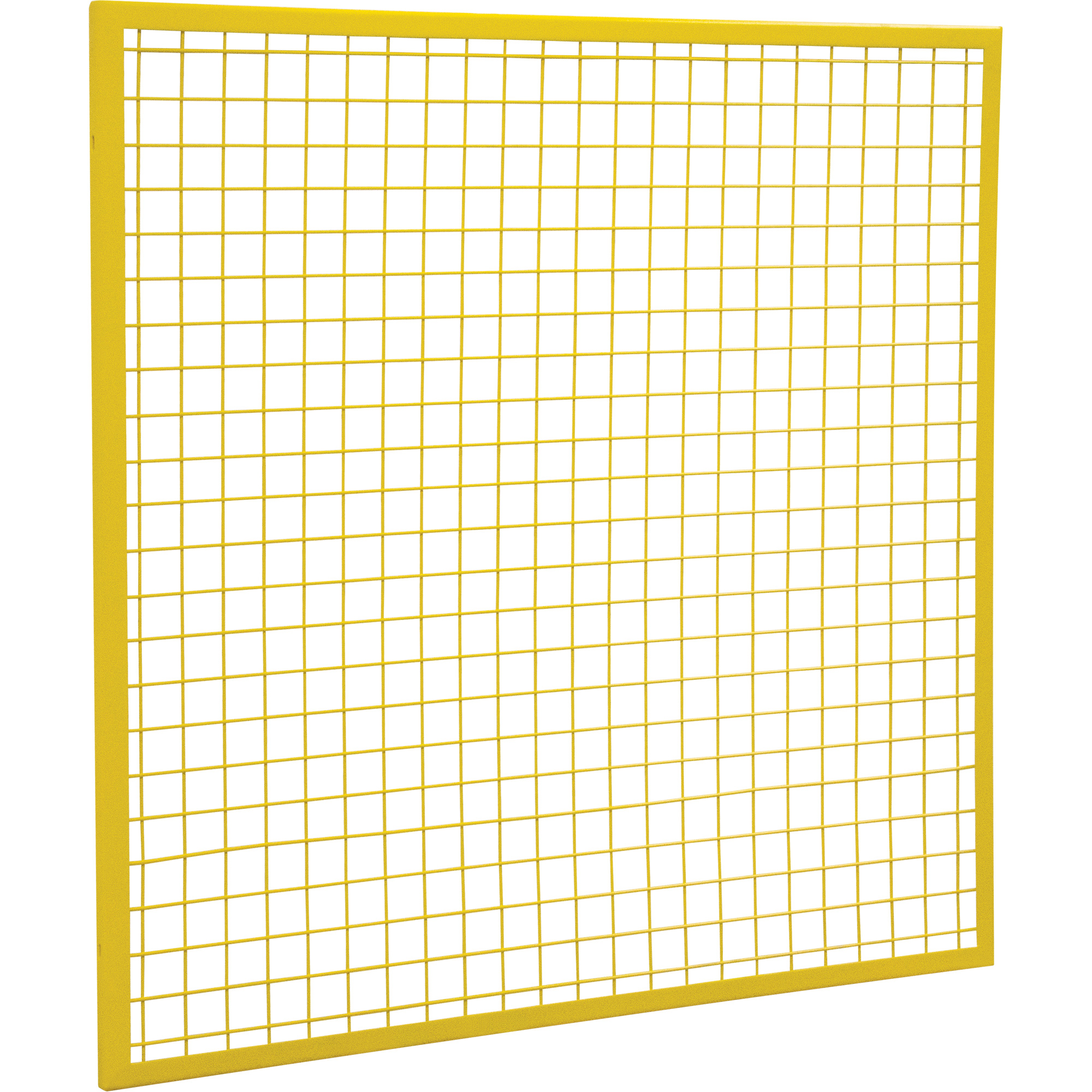 Composantes pour partitions & cloisons grillagées - Panneaux, 4' h x 4' la, Jaune