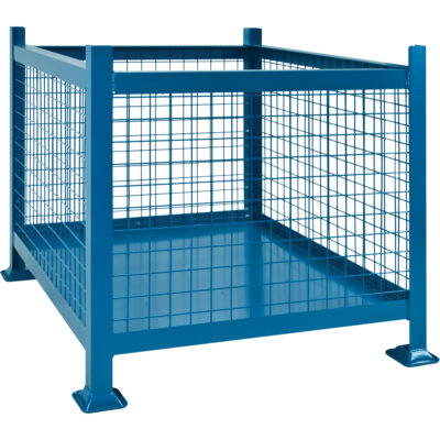 Contenants de vrac empilables, 34,5" la x 40,5" p x 30" h, Capacité de 3000 lb
