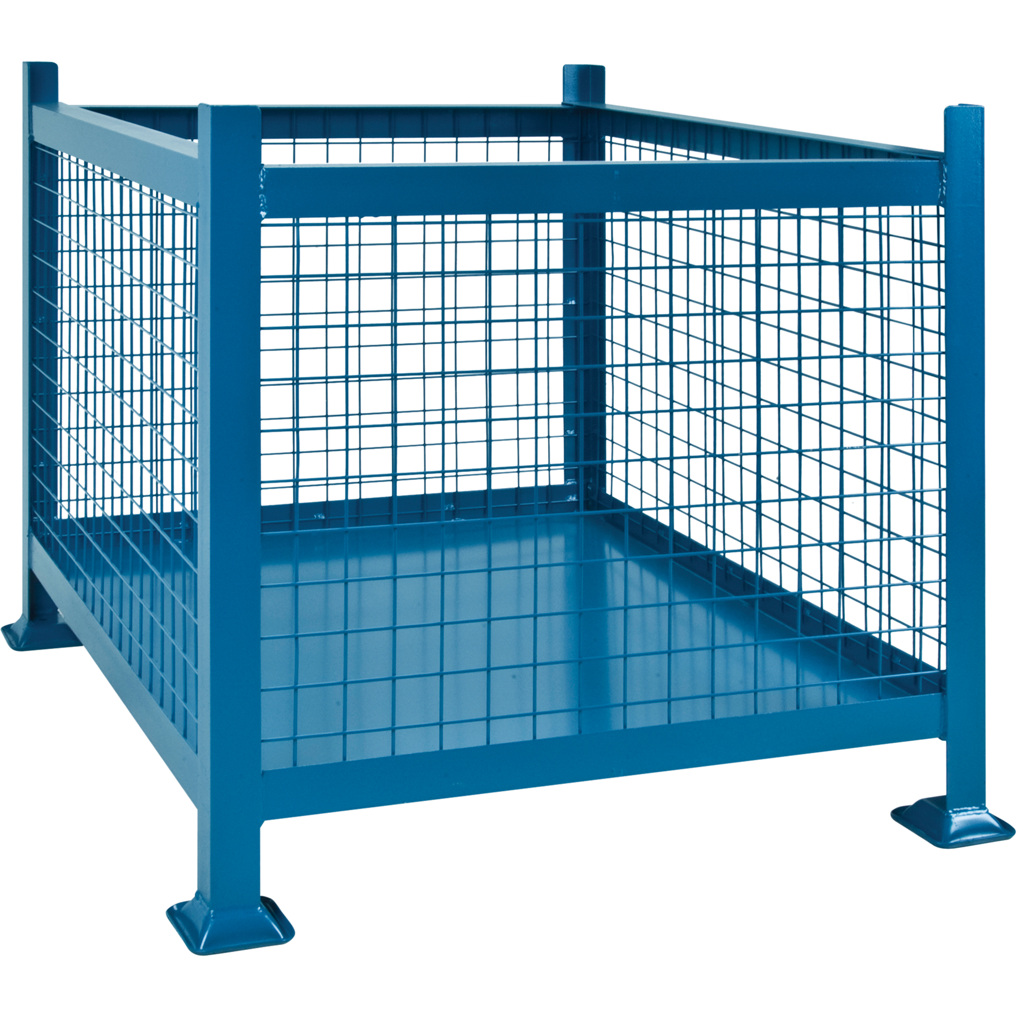 Contenants de vrac empilables, 34,5" la x 40,5" p x 30" h, Capacité de 3000 lb