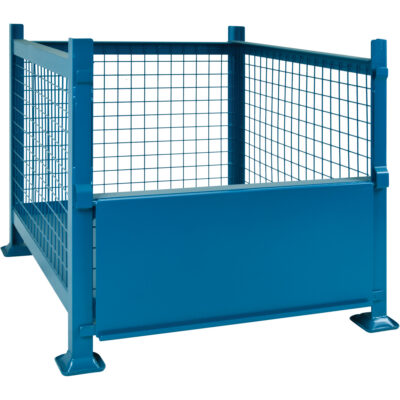 Contenants de vrac empilables, 34,5" la x 40,5" p x 30" h, Capacité de 3000 lb