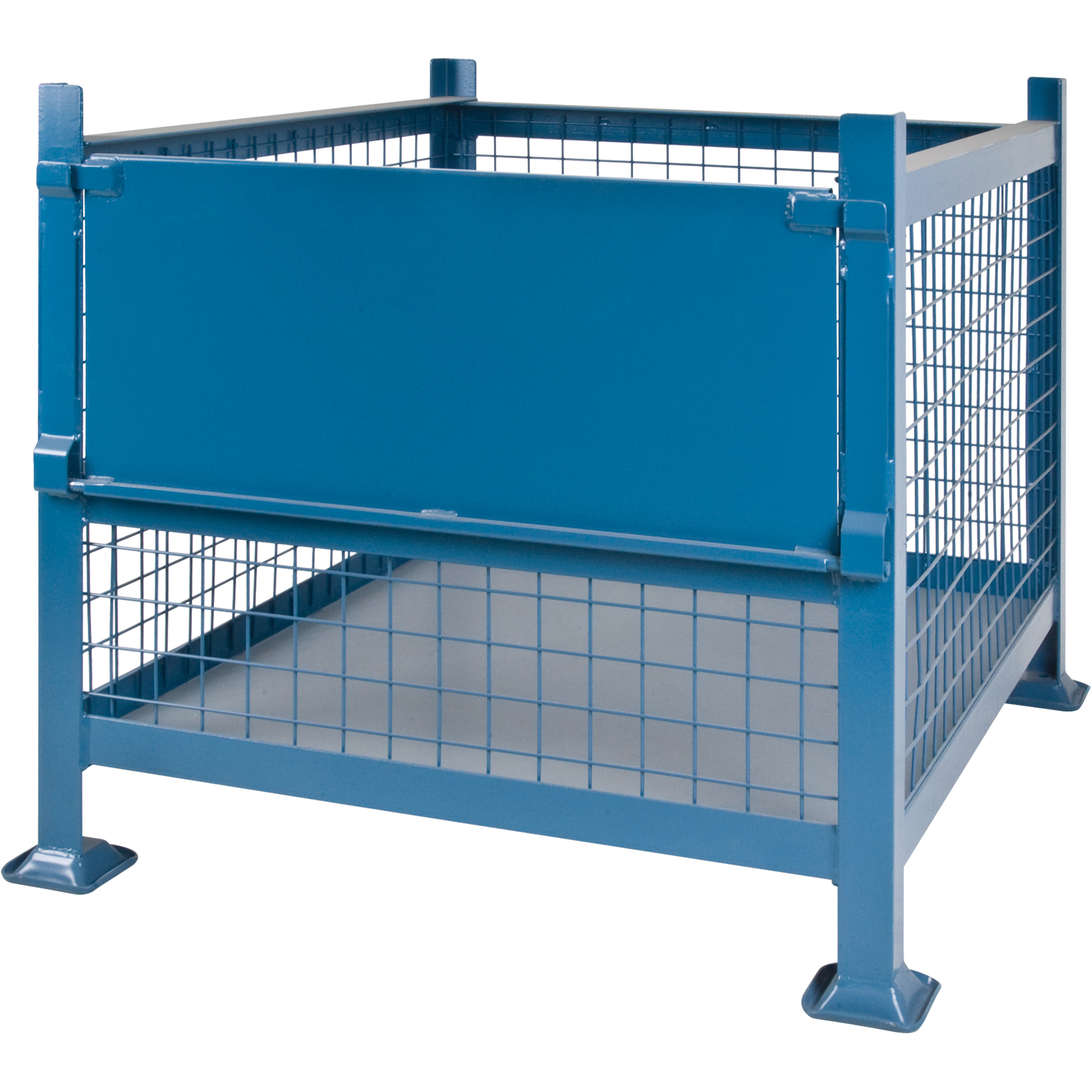 Contenants de vrac empilables, 34,5" la x 40,5" p x 30" h, Capacité de 3000 lb – Image 2